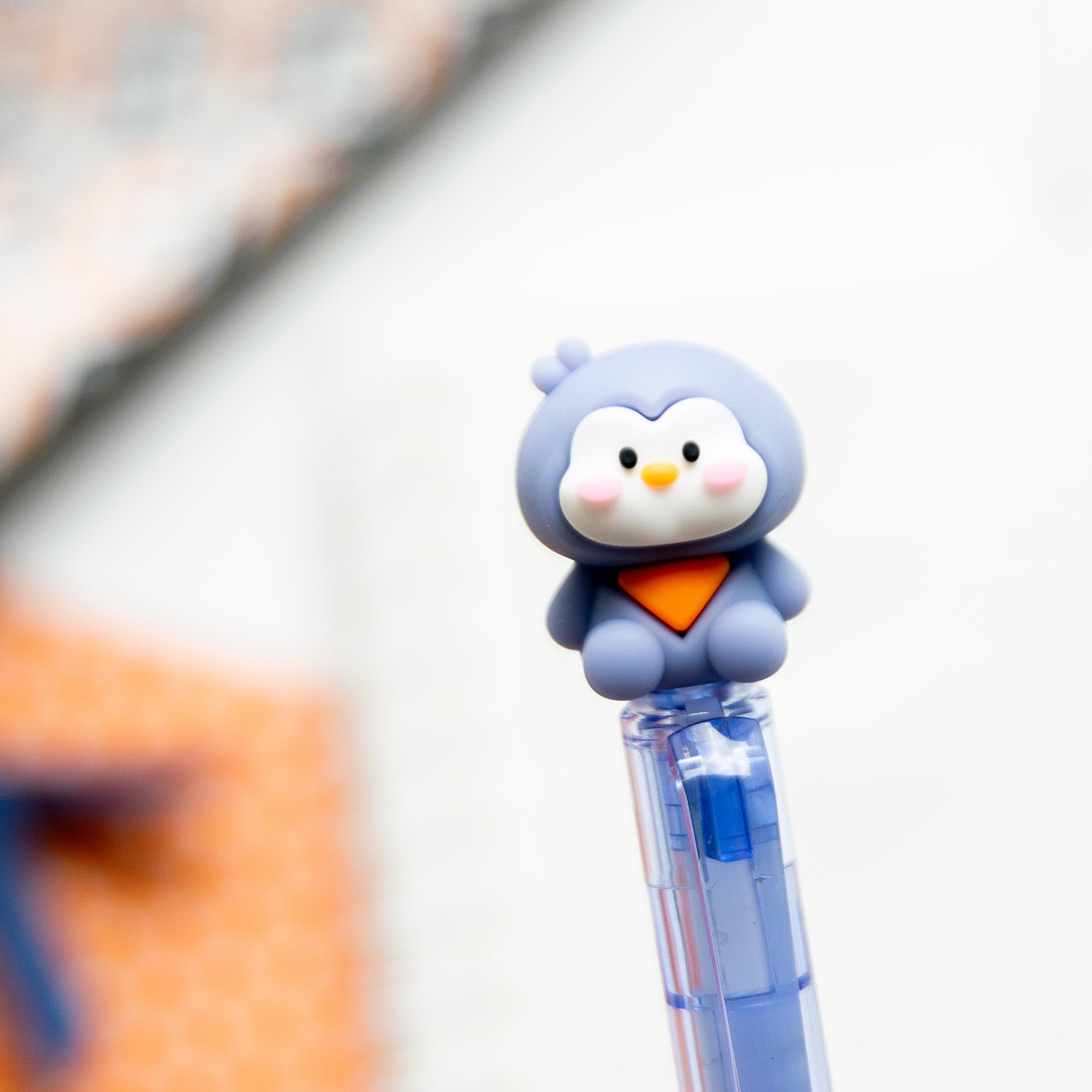 Stylo Gel Effaçable Kawaii - Pingouin