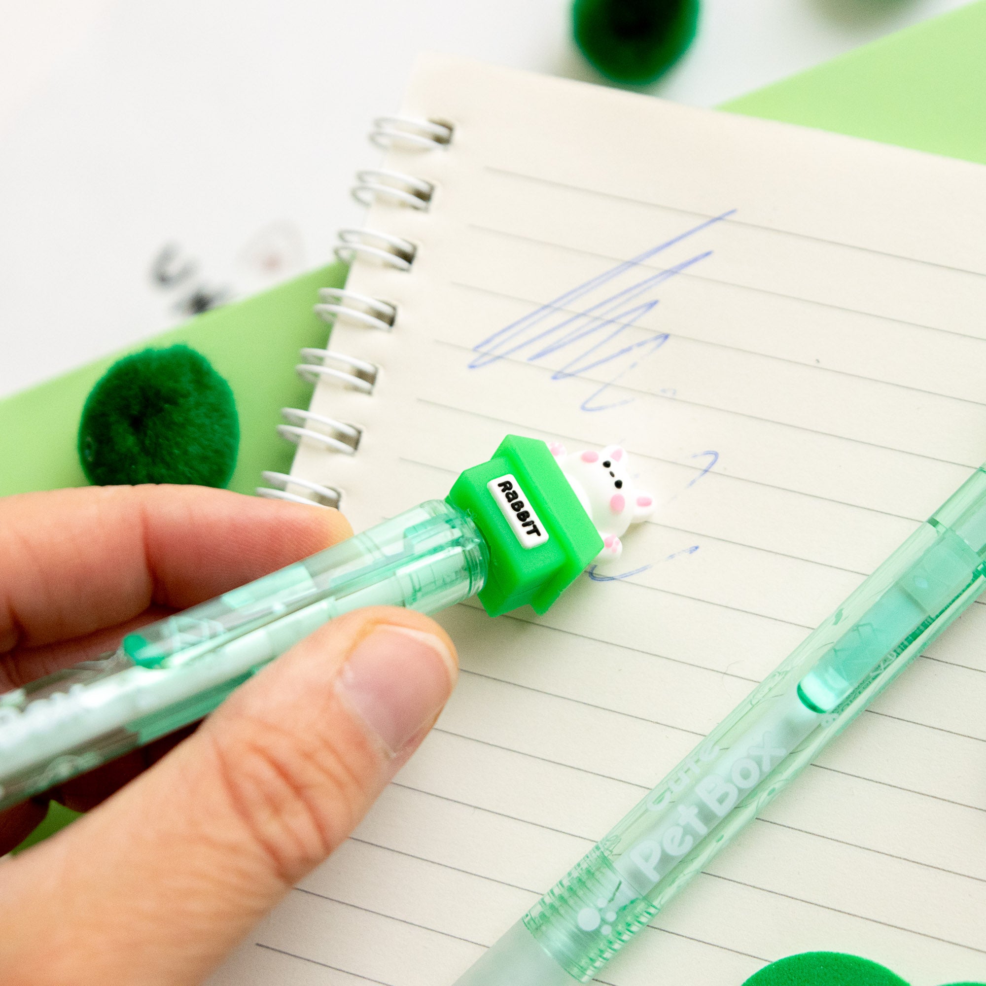 Stylo Gel Effaçable Kawaii - Lapin