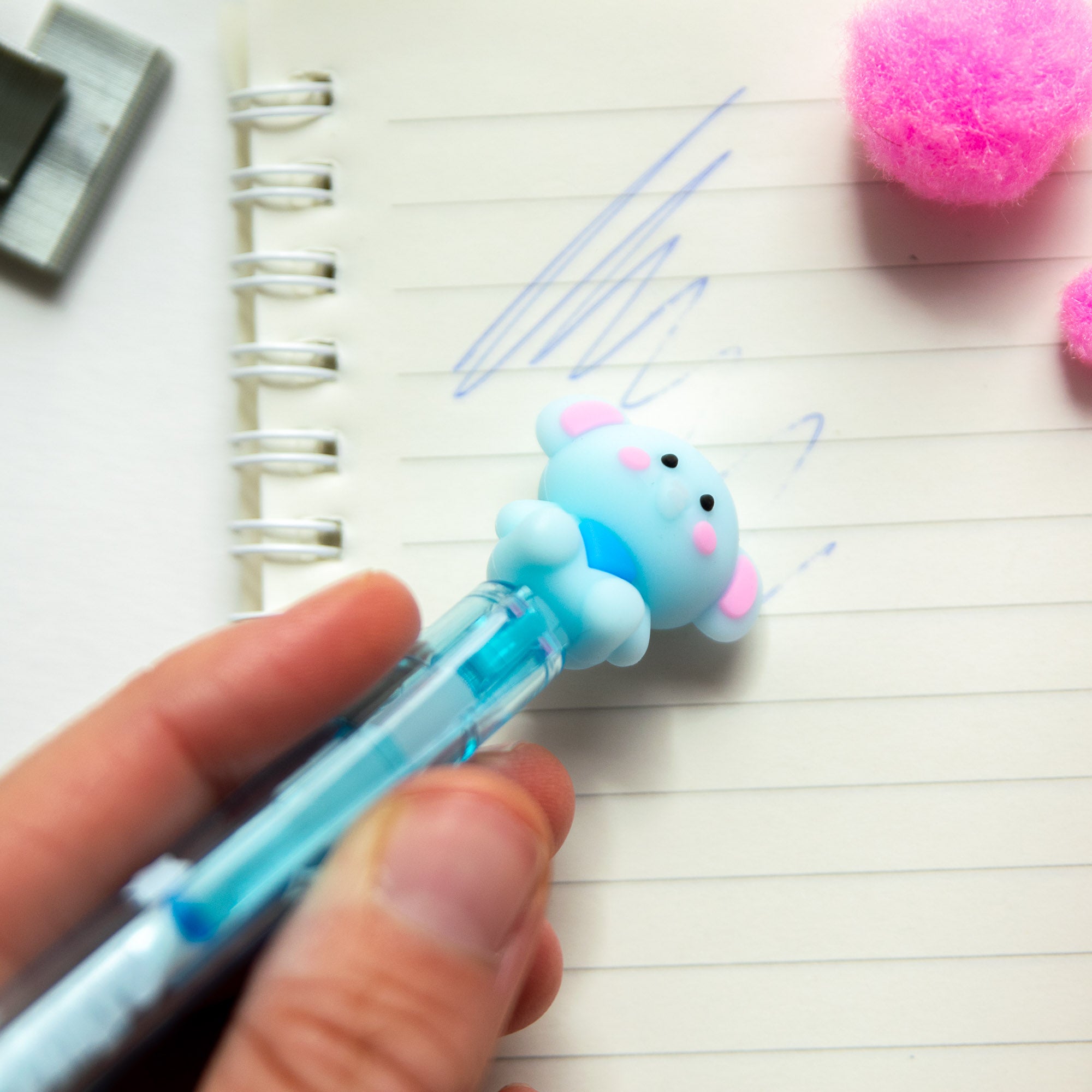 Stylo Gel Effaçable Kawaii - Eléphant