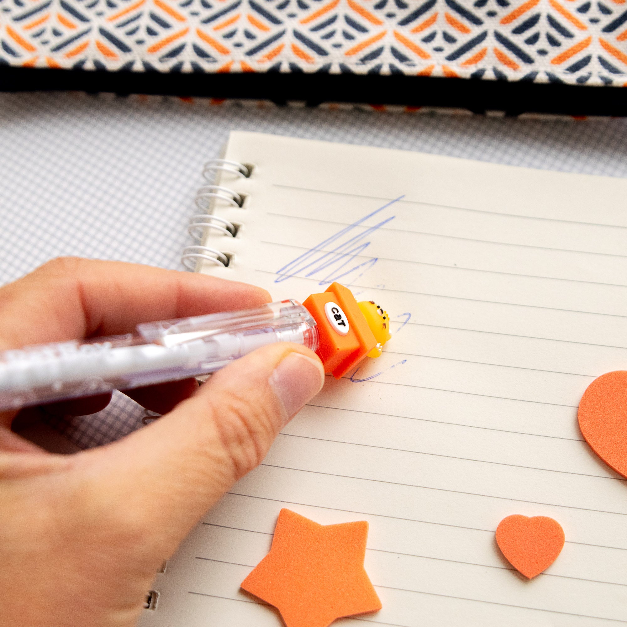 Stylo Gel Effaçable Kawaii - Chat