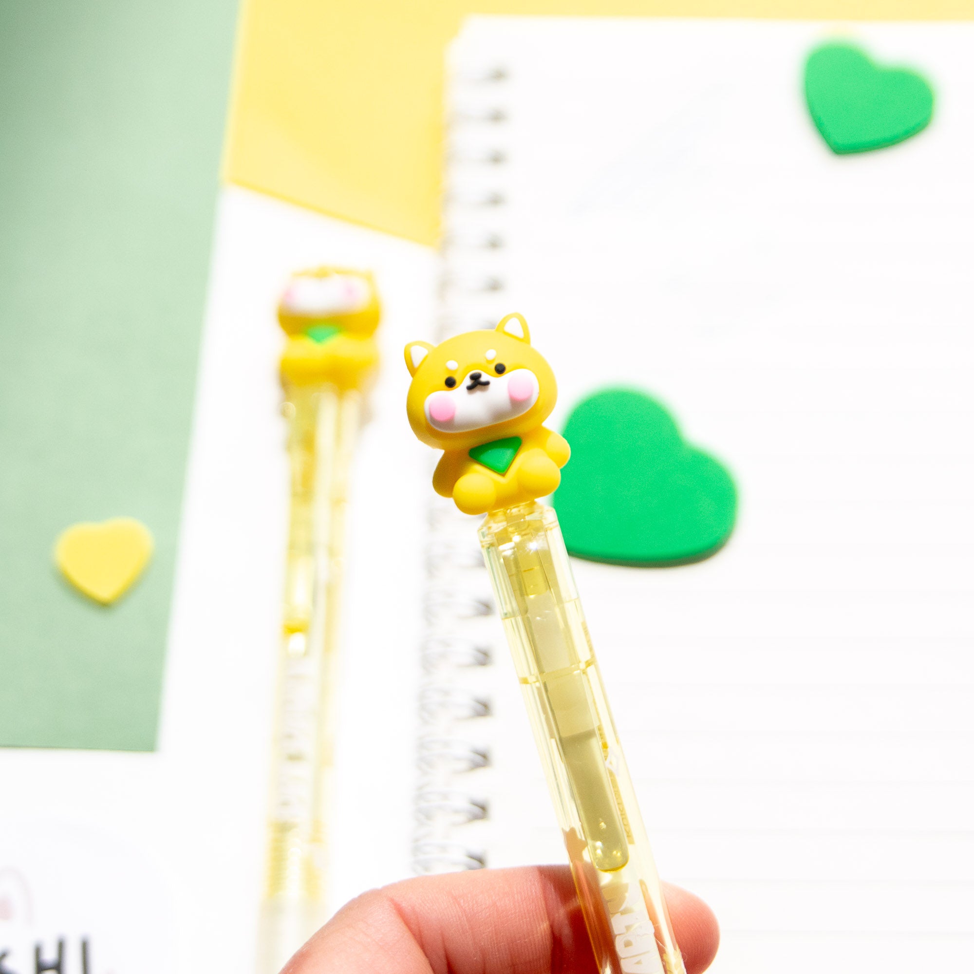 Stylo Gel Effaçable Kawaii - Chien