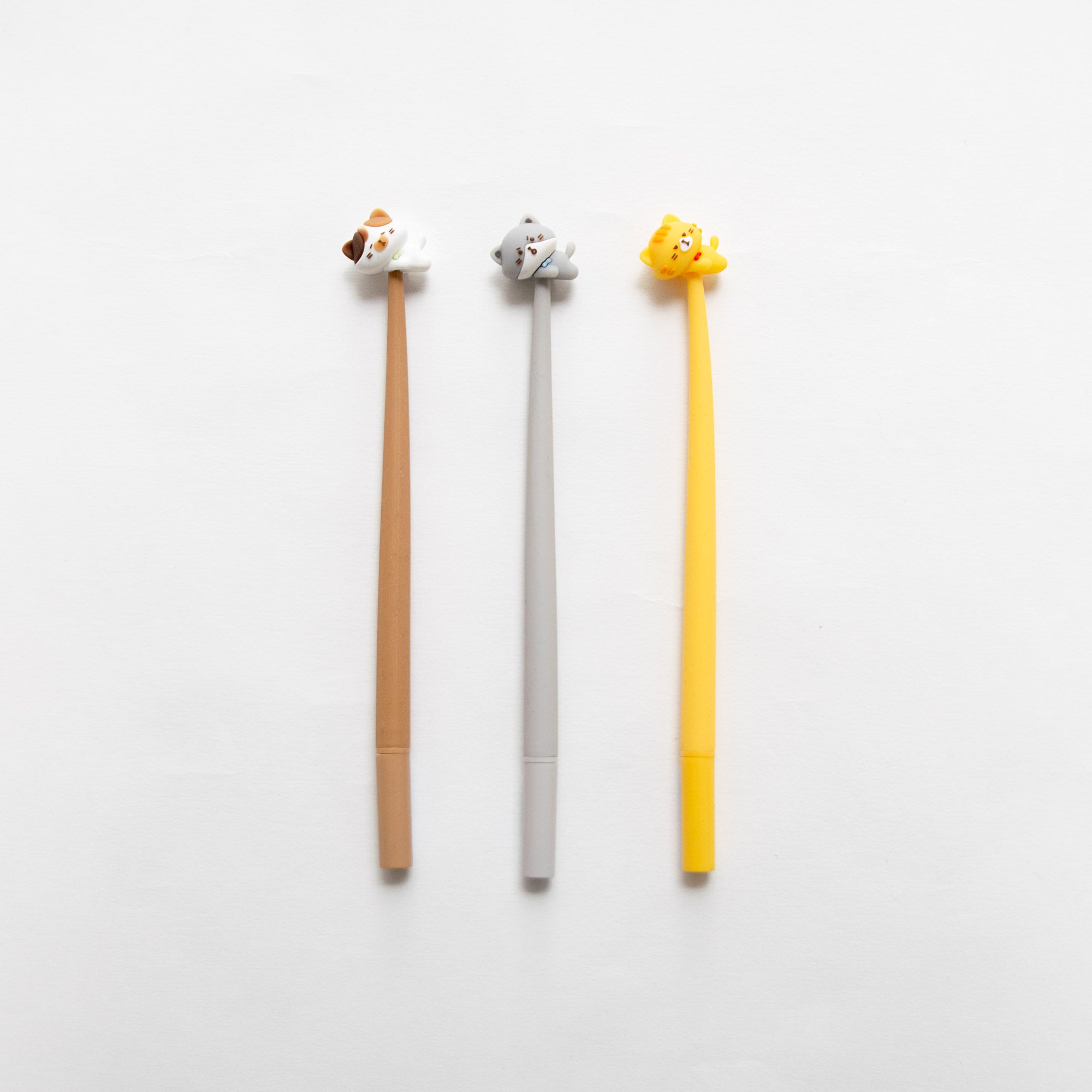 Stylo Souple à Secouer - Chat Kawaii