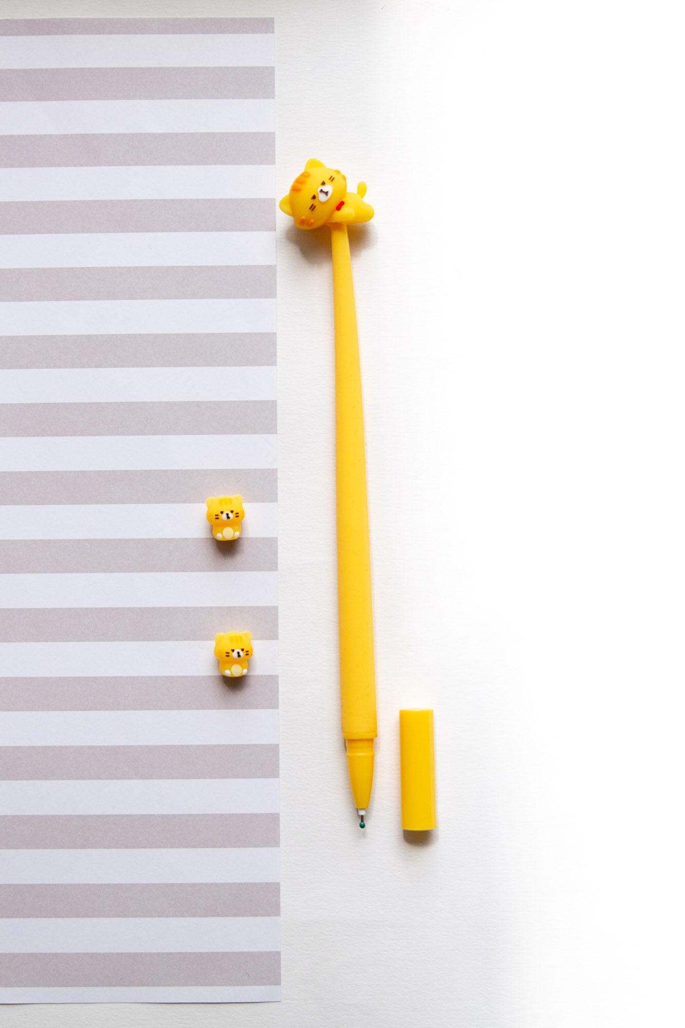 Stylo Souple à Secouer - Chat Kawaii