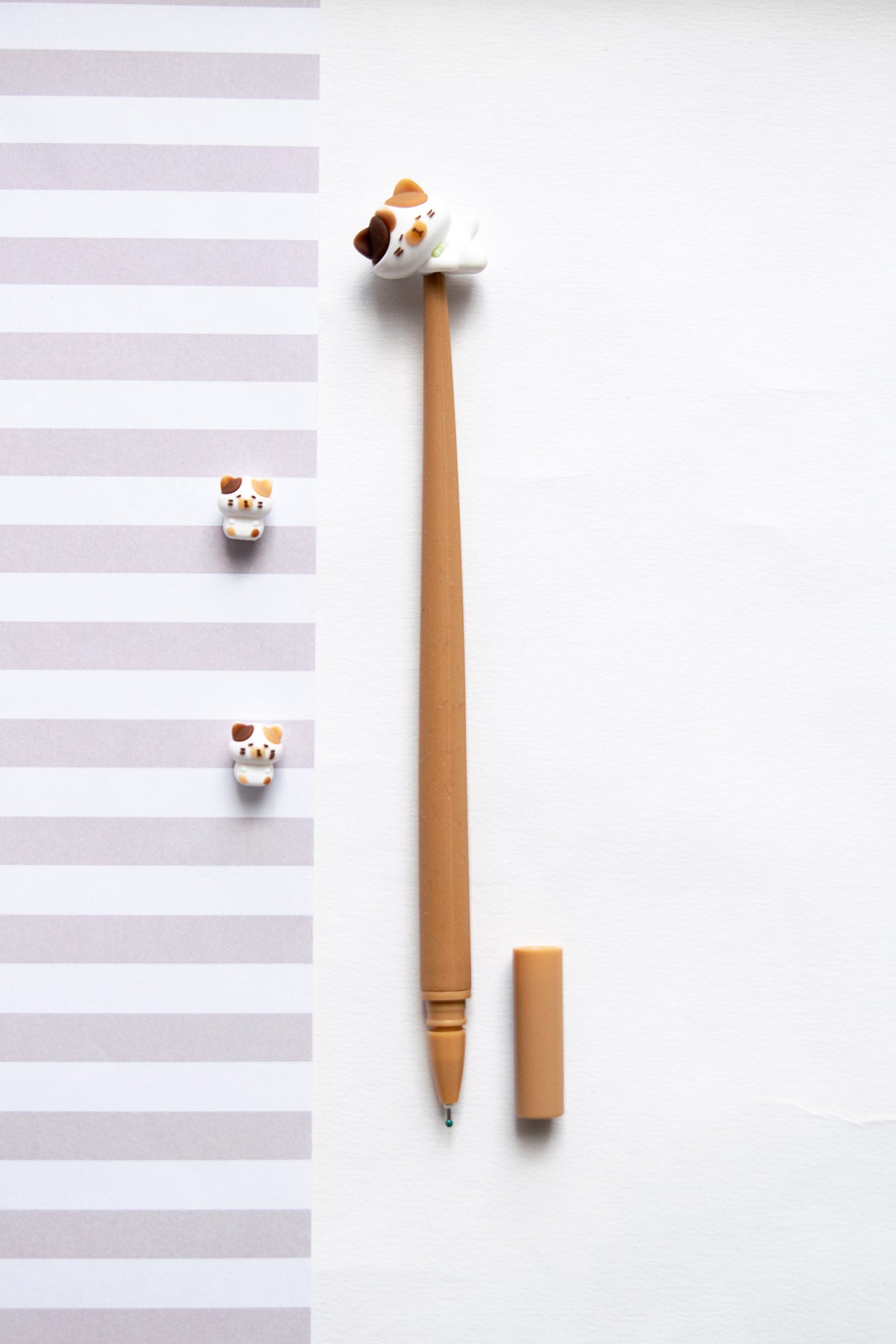 Stylo Souple à Secouer - Chat Kawaii