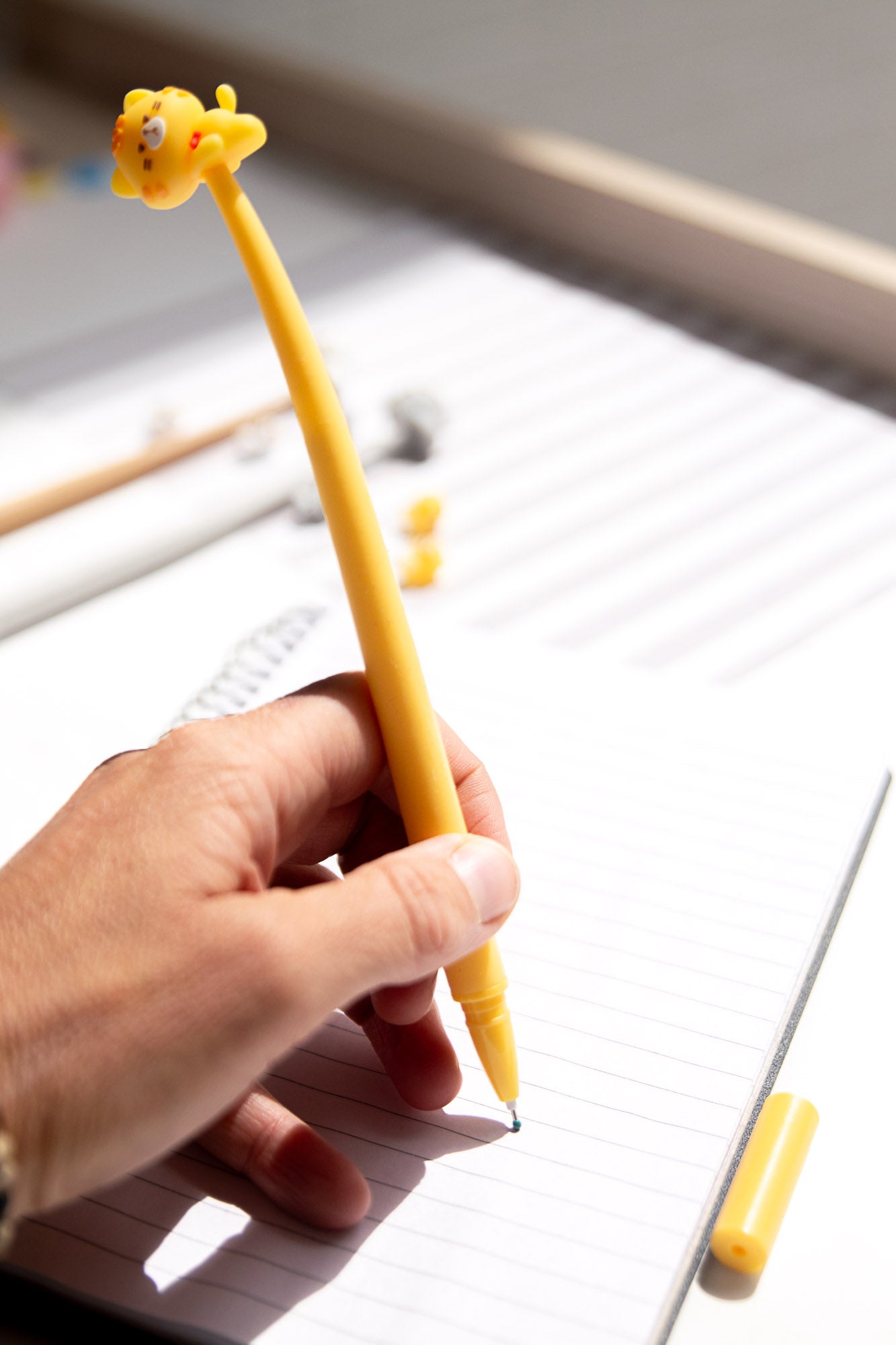 Stylo Souple à Secouer - Chat Kawaii