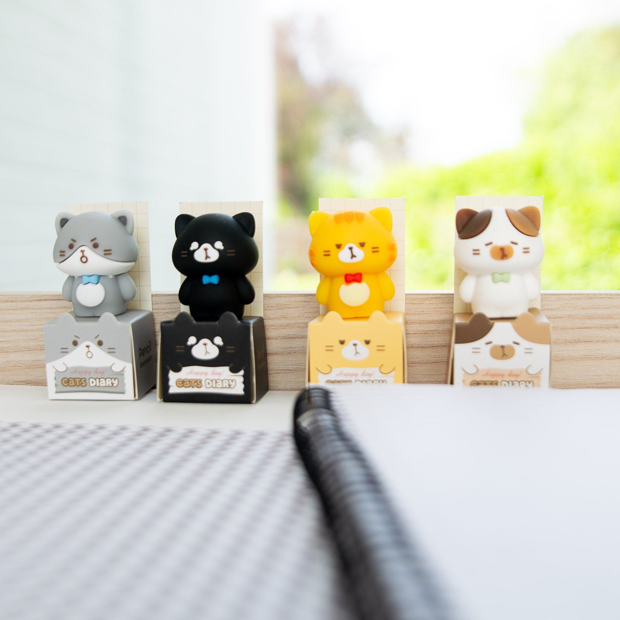 Taille-Crayon Kawaii Chat