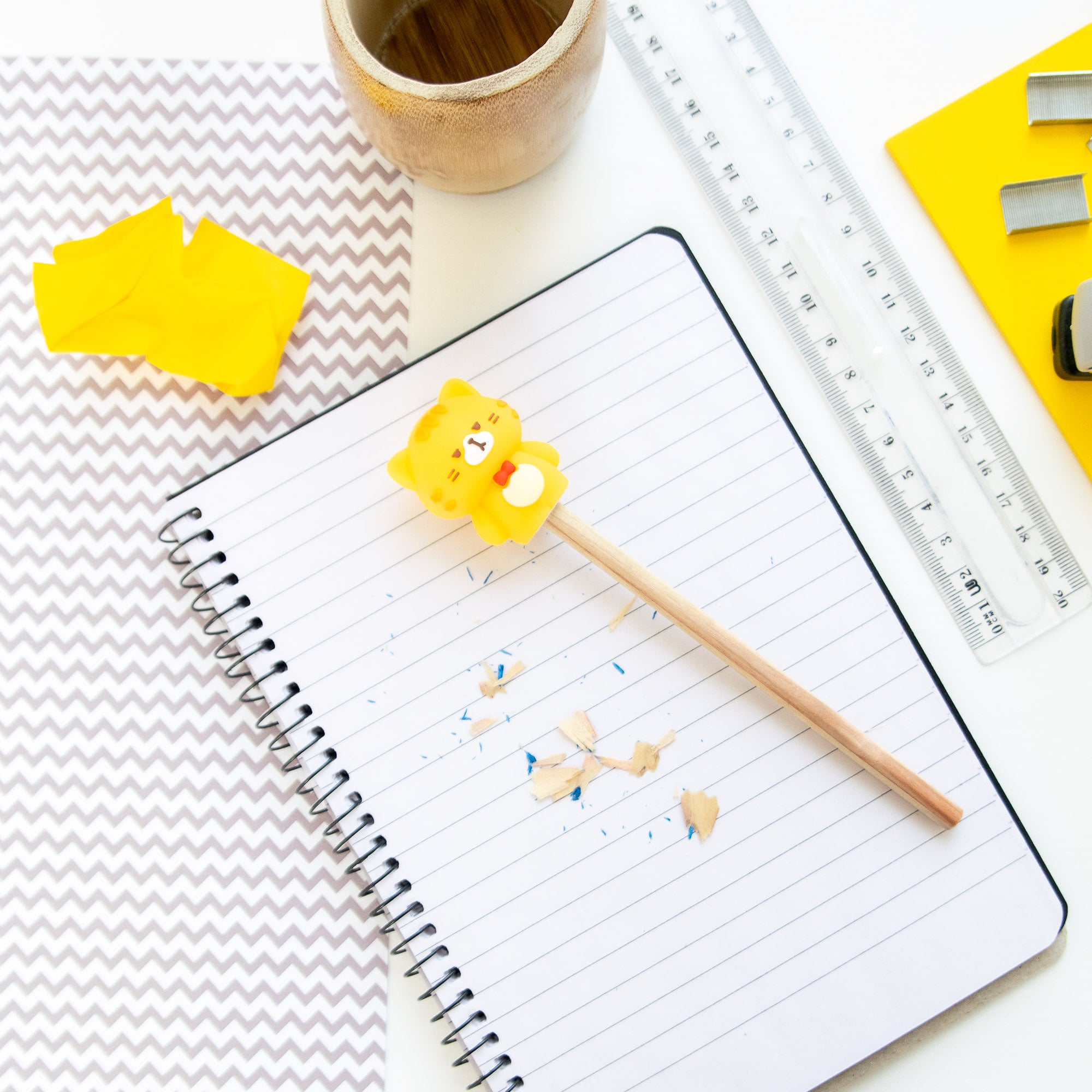 Taille-Crayon Kawaii Chat