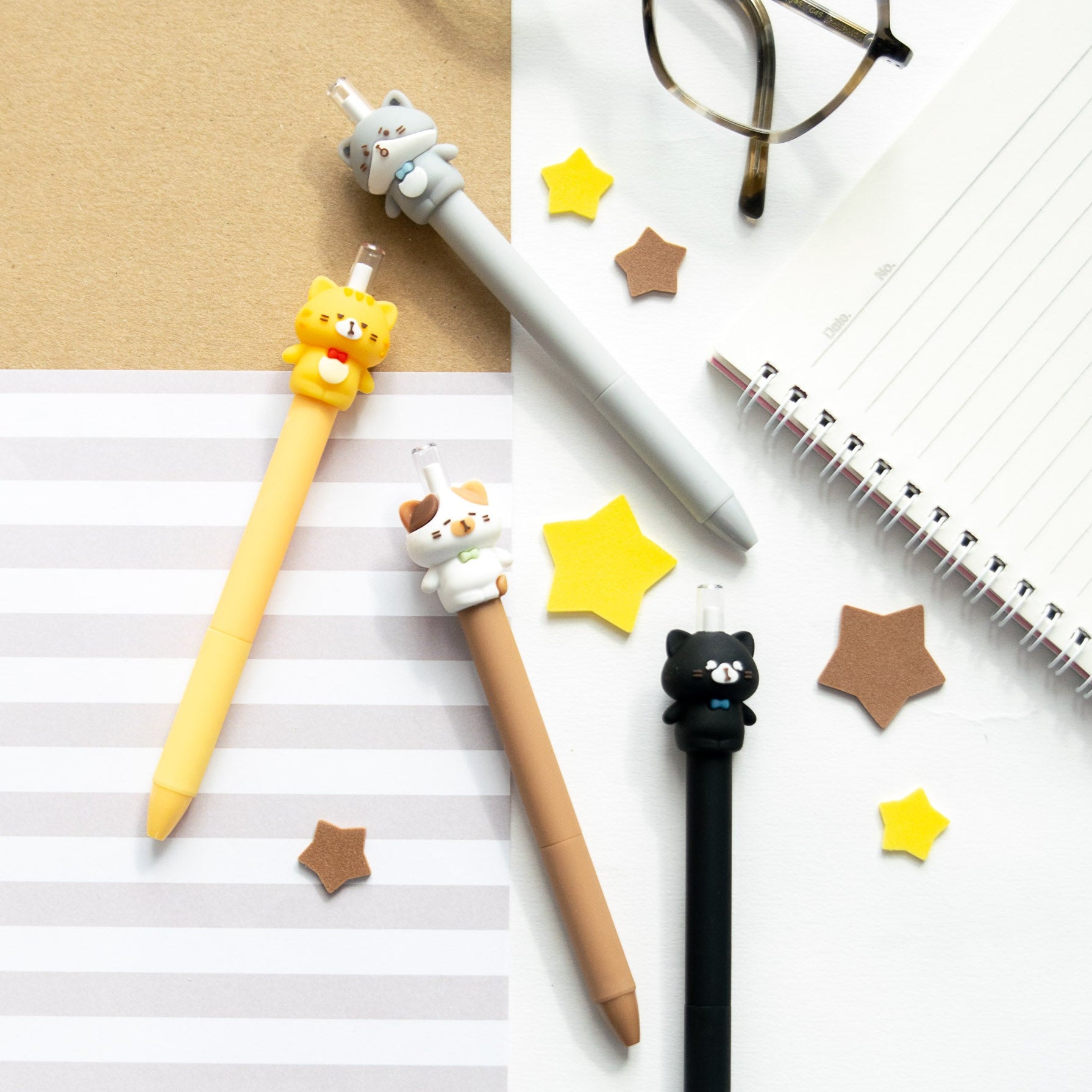 Crayon Kawaii Bébé Chat Boy - Mine Eternelle