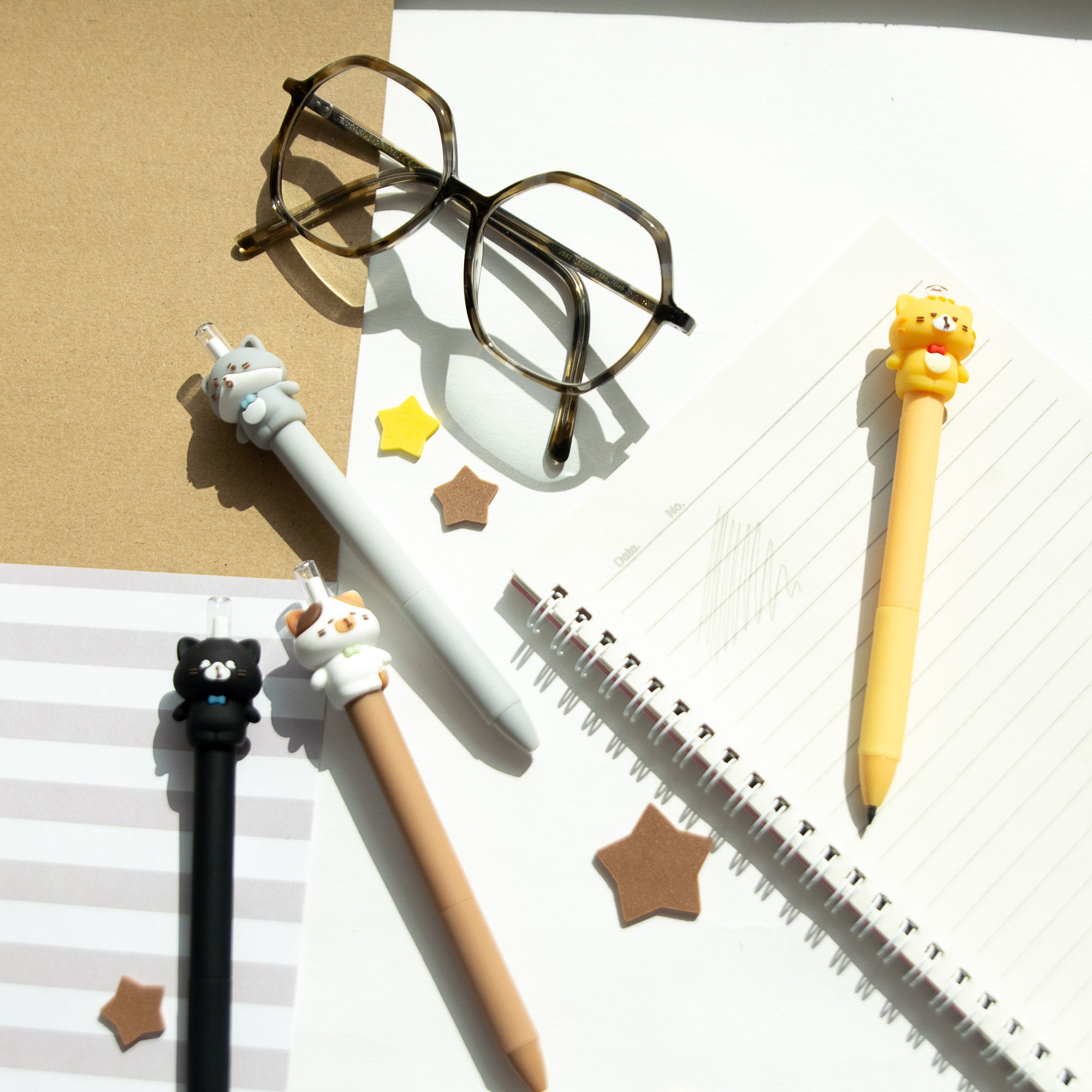 Crayon Kawaii Bébé Chat Boy - Mine Eternelle