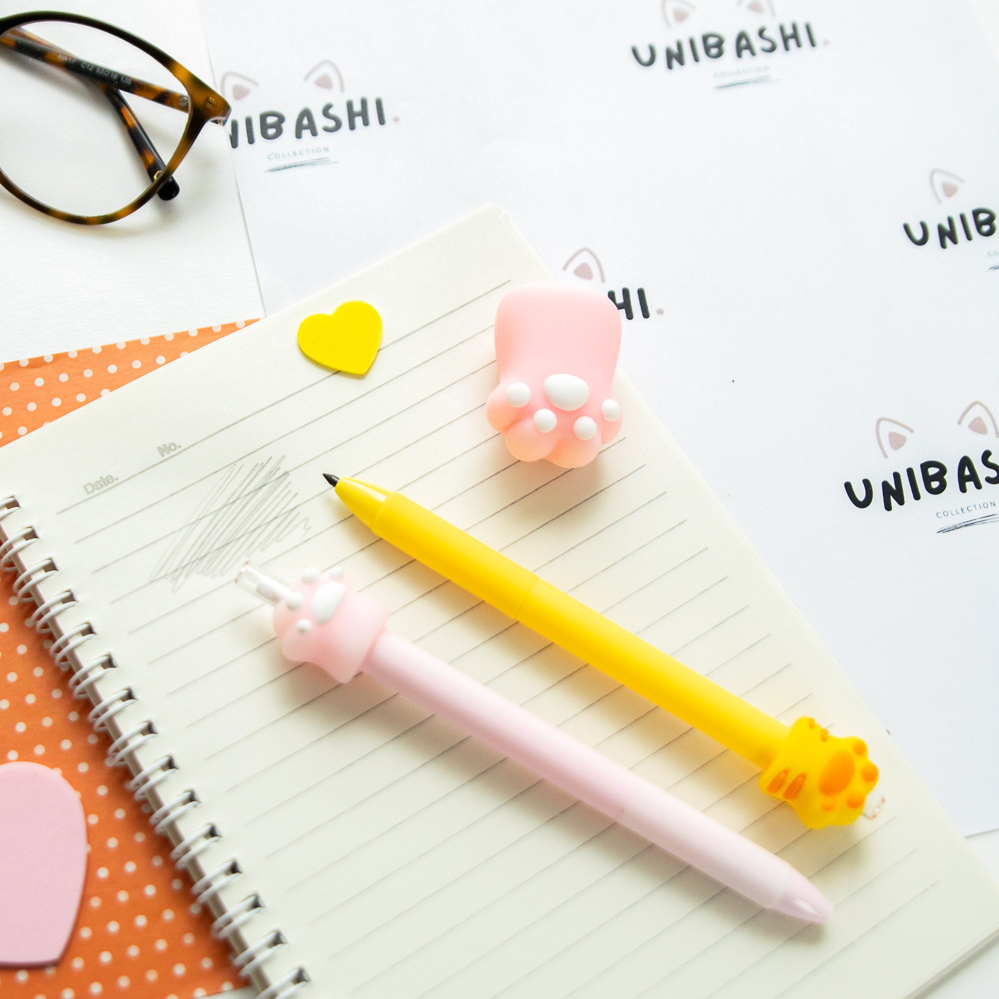 Crayon Kawaii Patte de Chat - Mine Eternelle