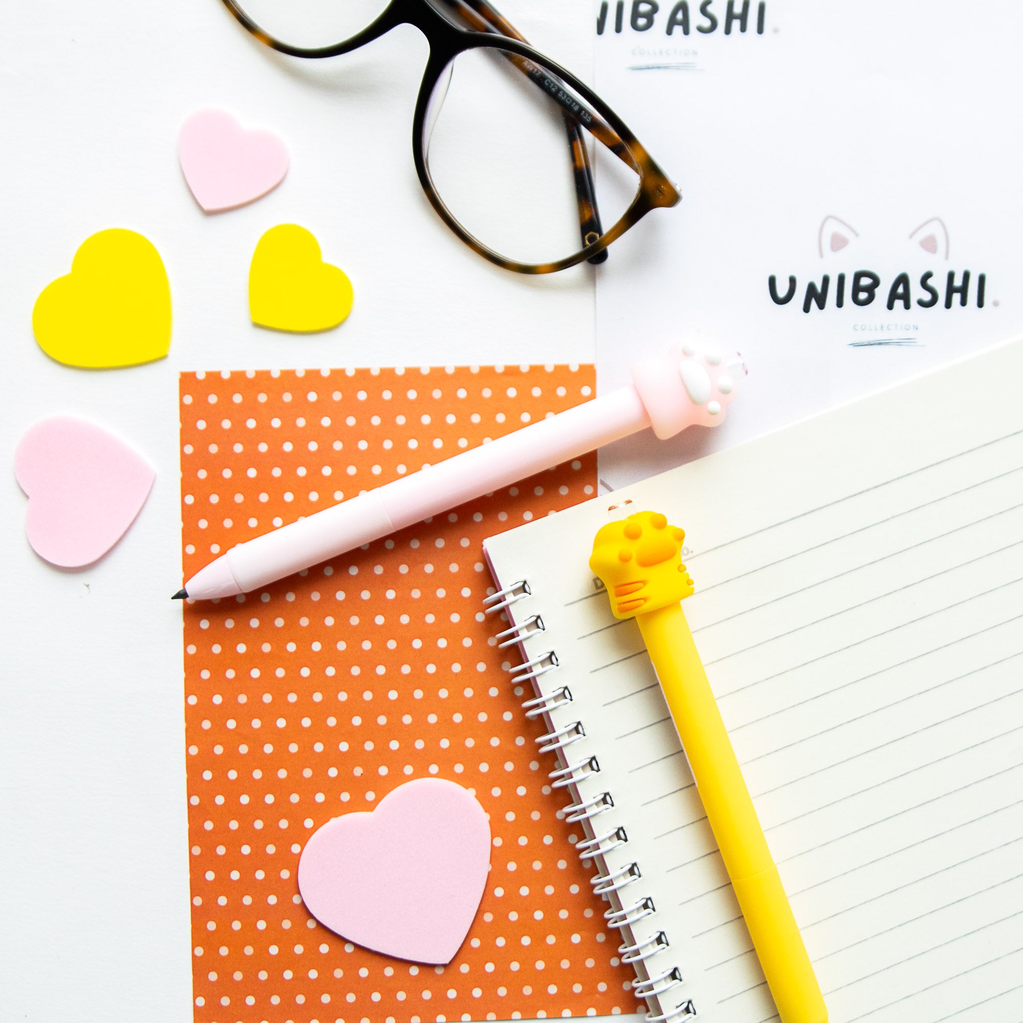 Crayon Kawaii Patte de Chat - Mine Eternelle