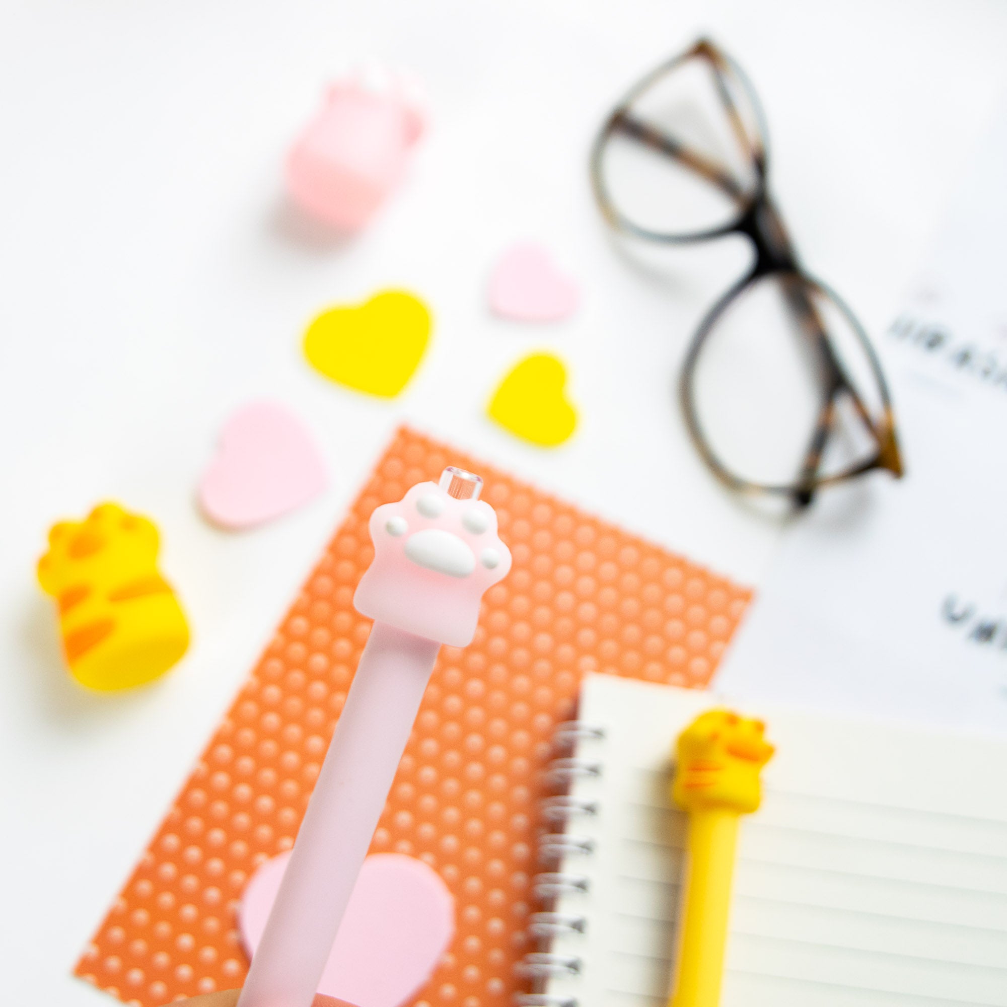 Crayon Kawaii Patte de Chat - Mine Eternelle