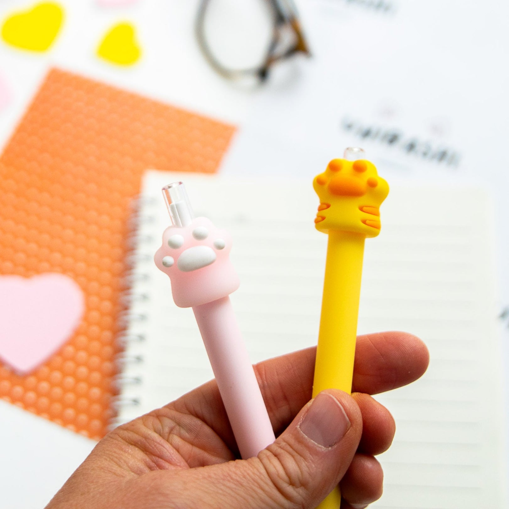 Crayon Kawaii Patte de Chat - Mine Eternelle