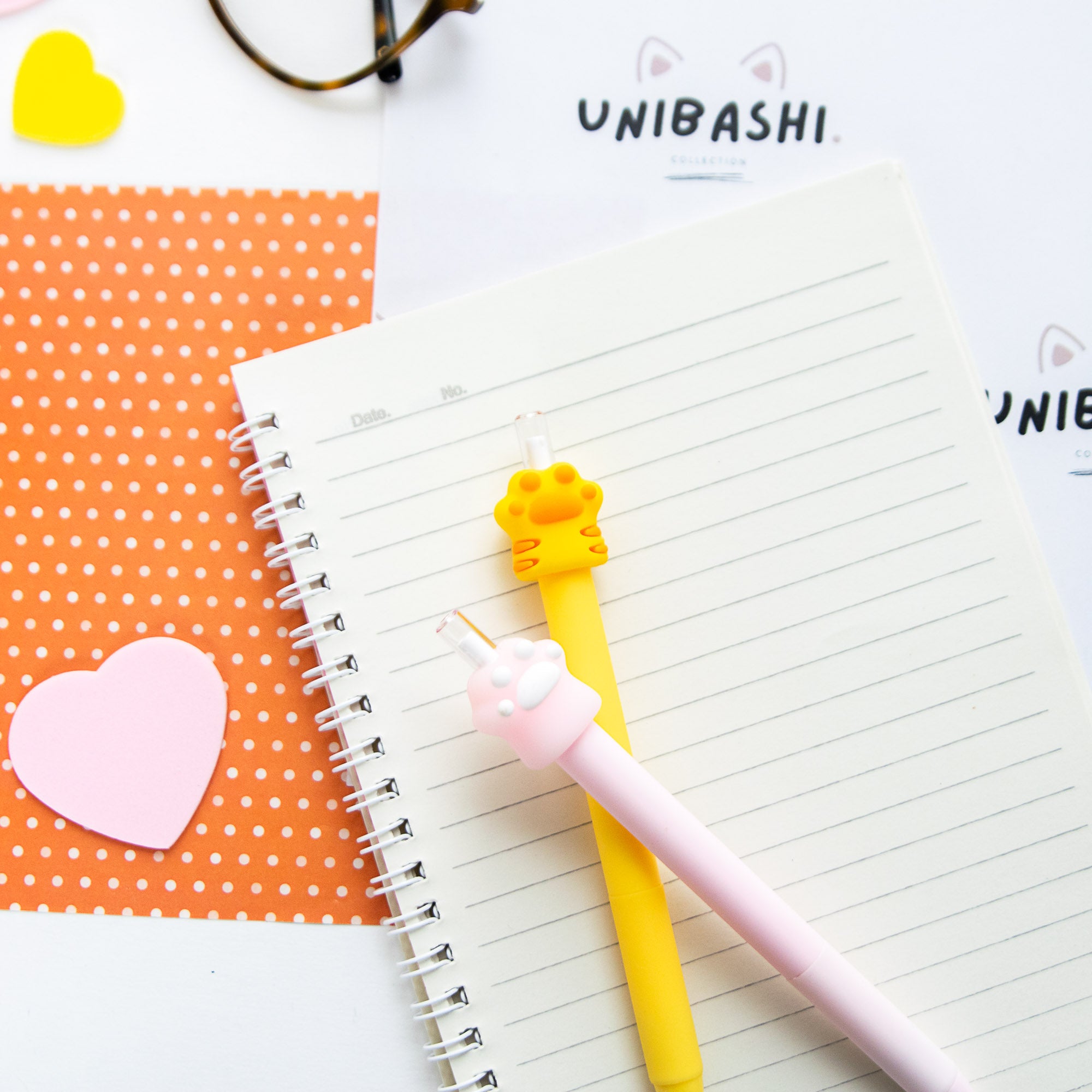 Crayon Kawaii Patte de Chat - Mine Eternelle