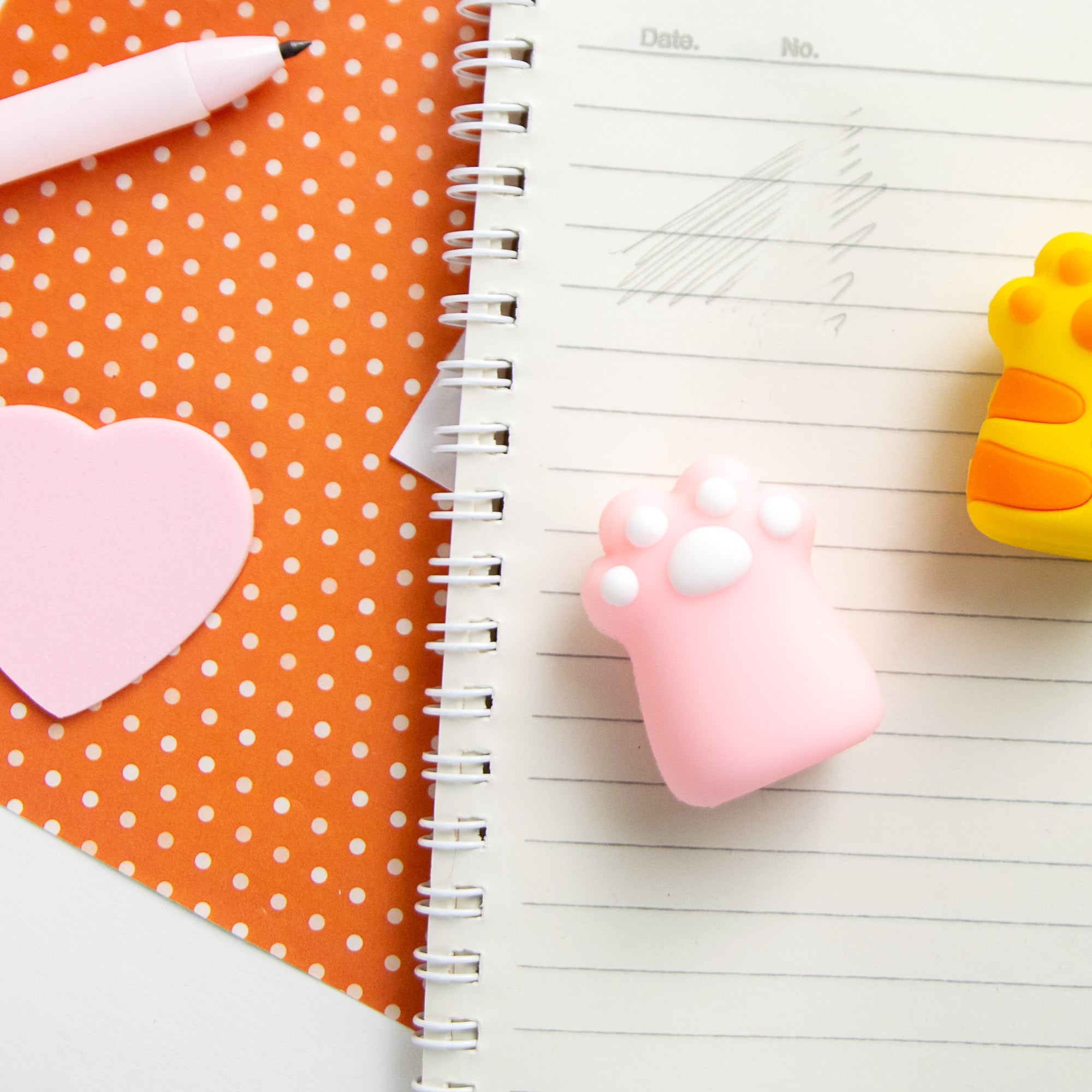 Gomme Kawaii Patte de Chat