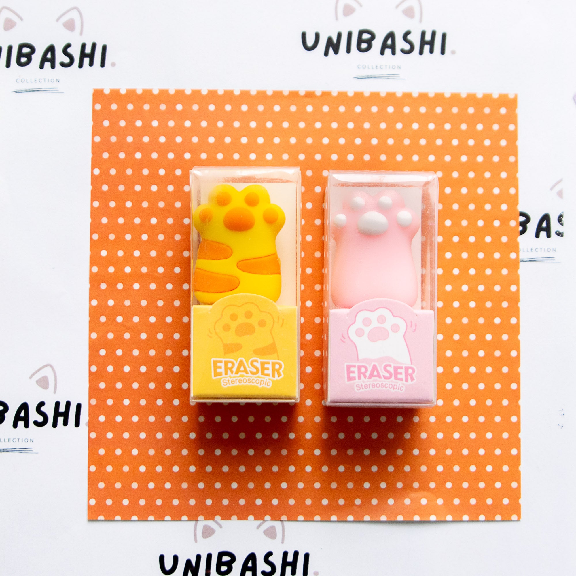 Gomme Kawaii Patte de Chat