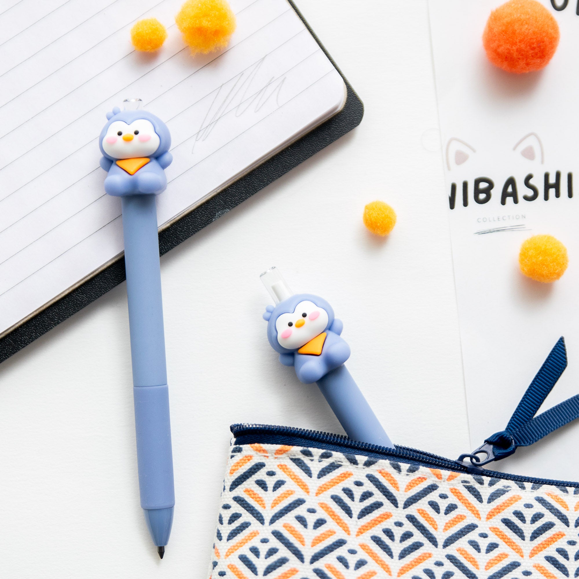 Crayon Pingouin Kawaii - Mine Eternelle