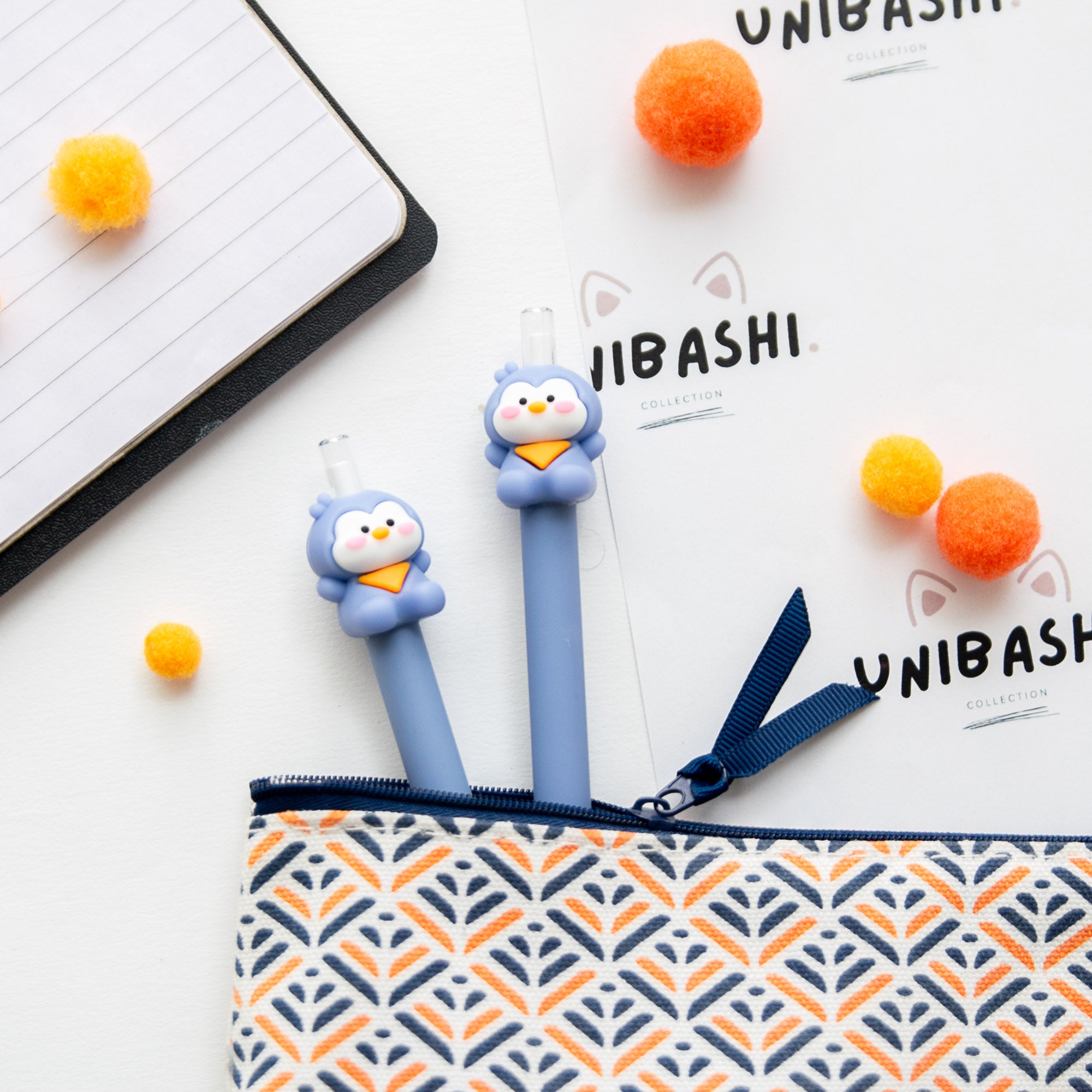 Crayon Pingouin Kawaii - Mine Eternelle