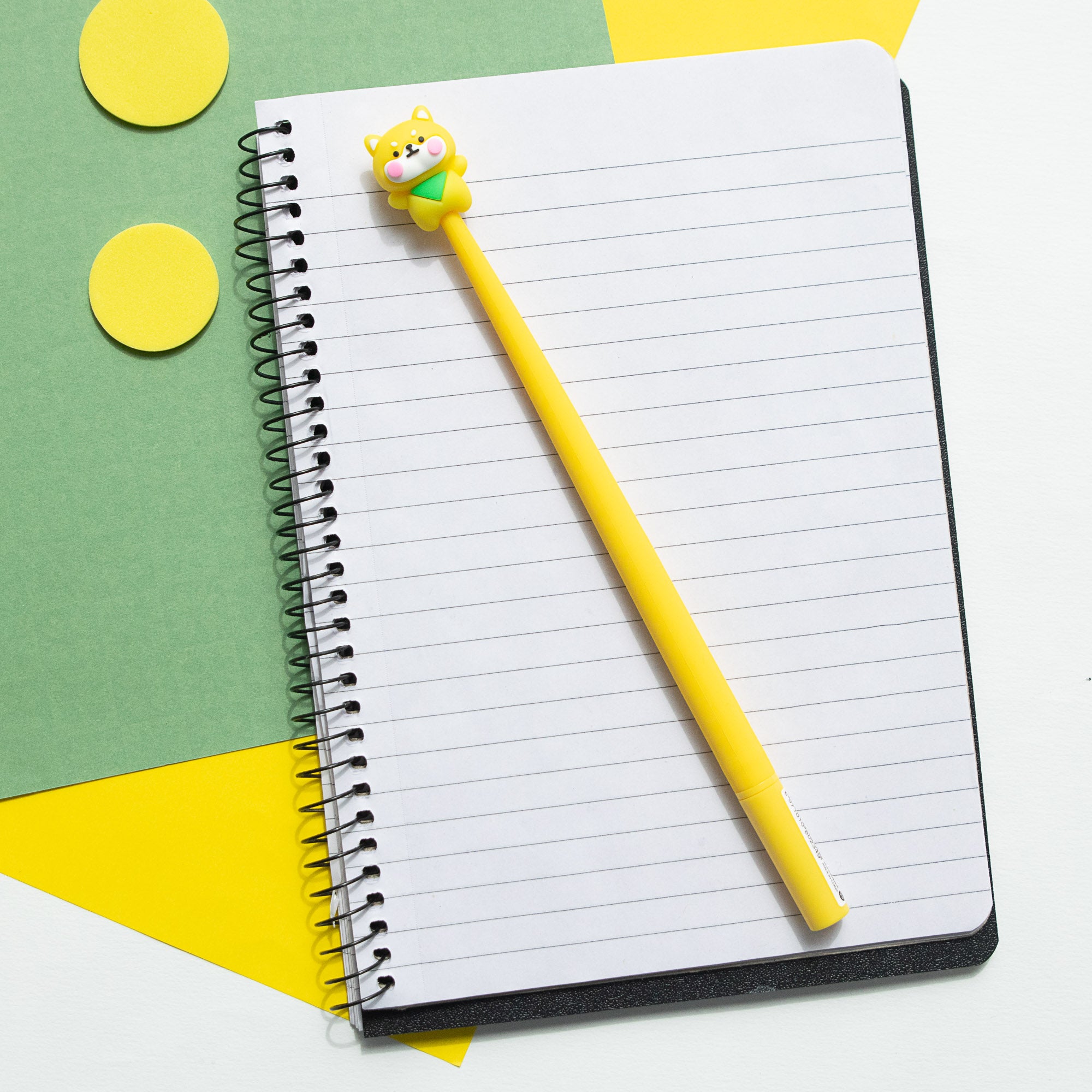 Stylo Souple à Secouer - Chien Kawaii