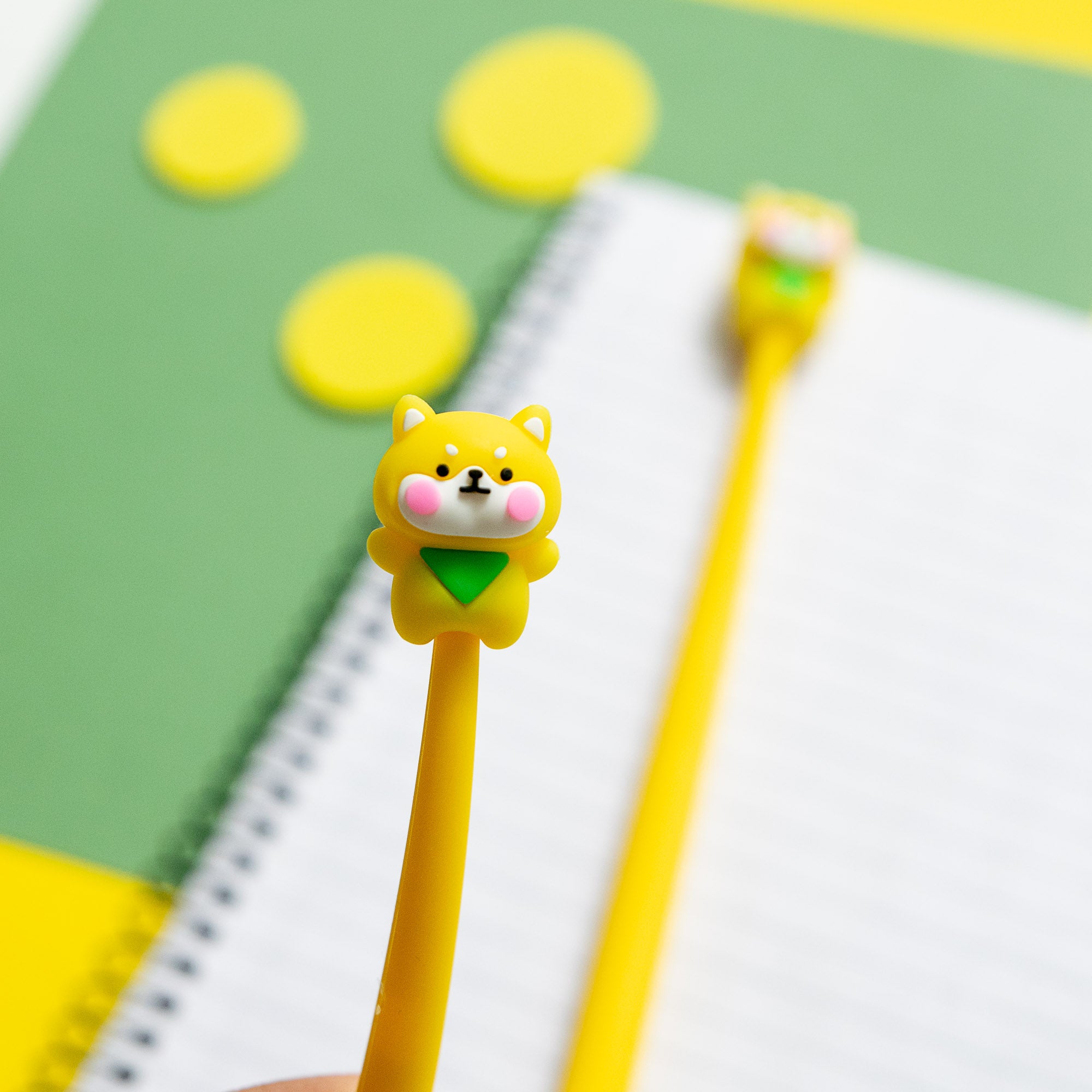 Stylo Souple à Secouer - Chien Kawaii