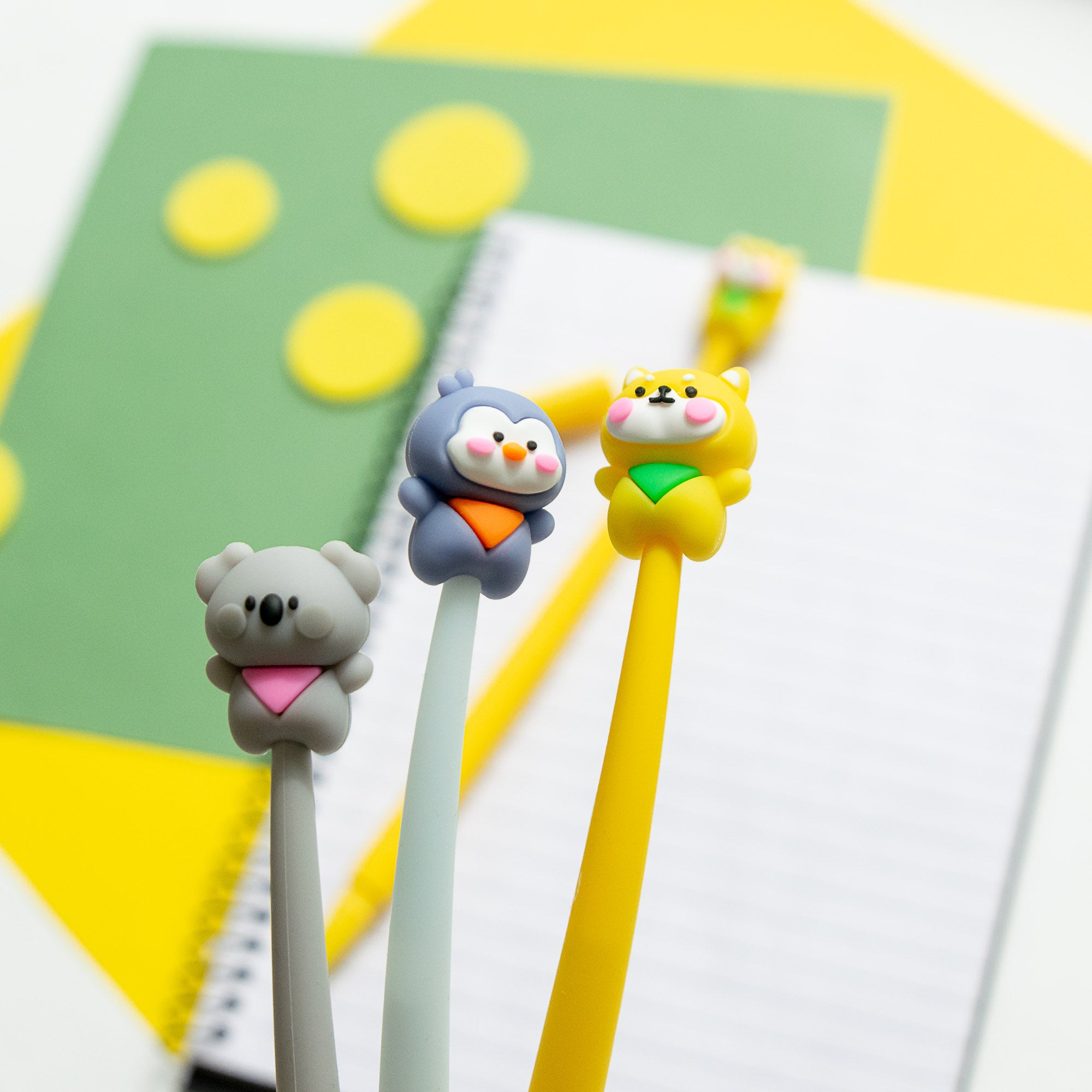 Stylo Souple à Secouer - Chien Kawaii