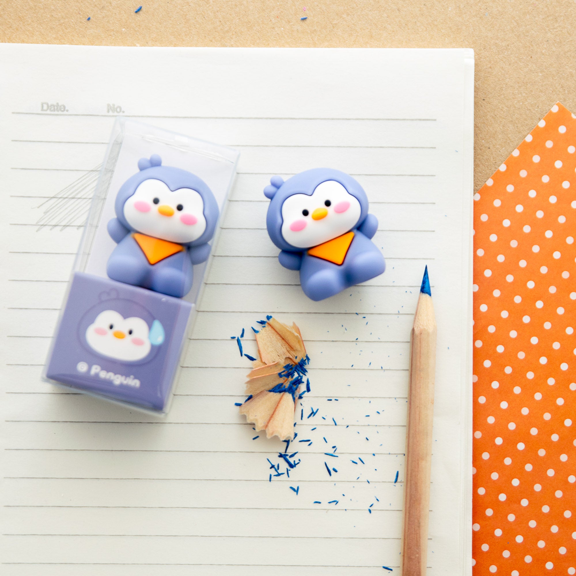 Taille-Crayon Pingouin Kawaii