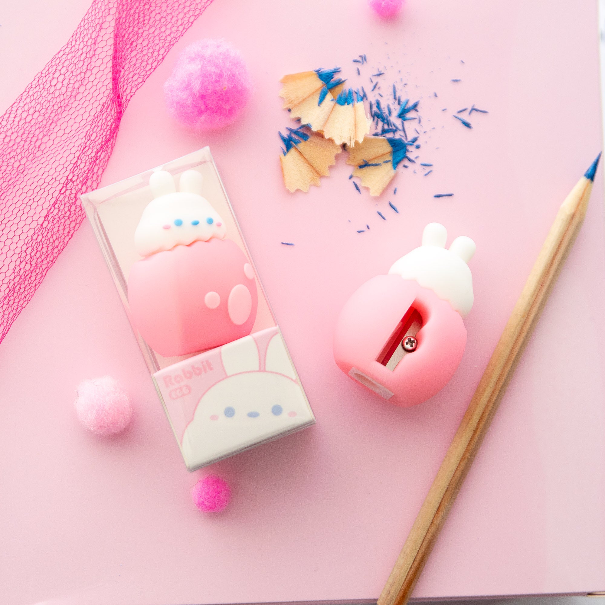 Taille-Crayon Bébé Lapin Kawaii