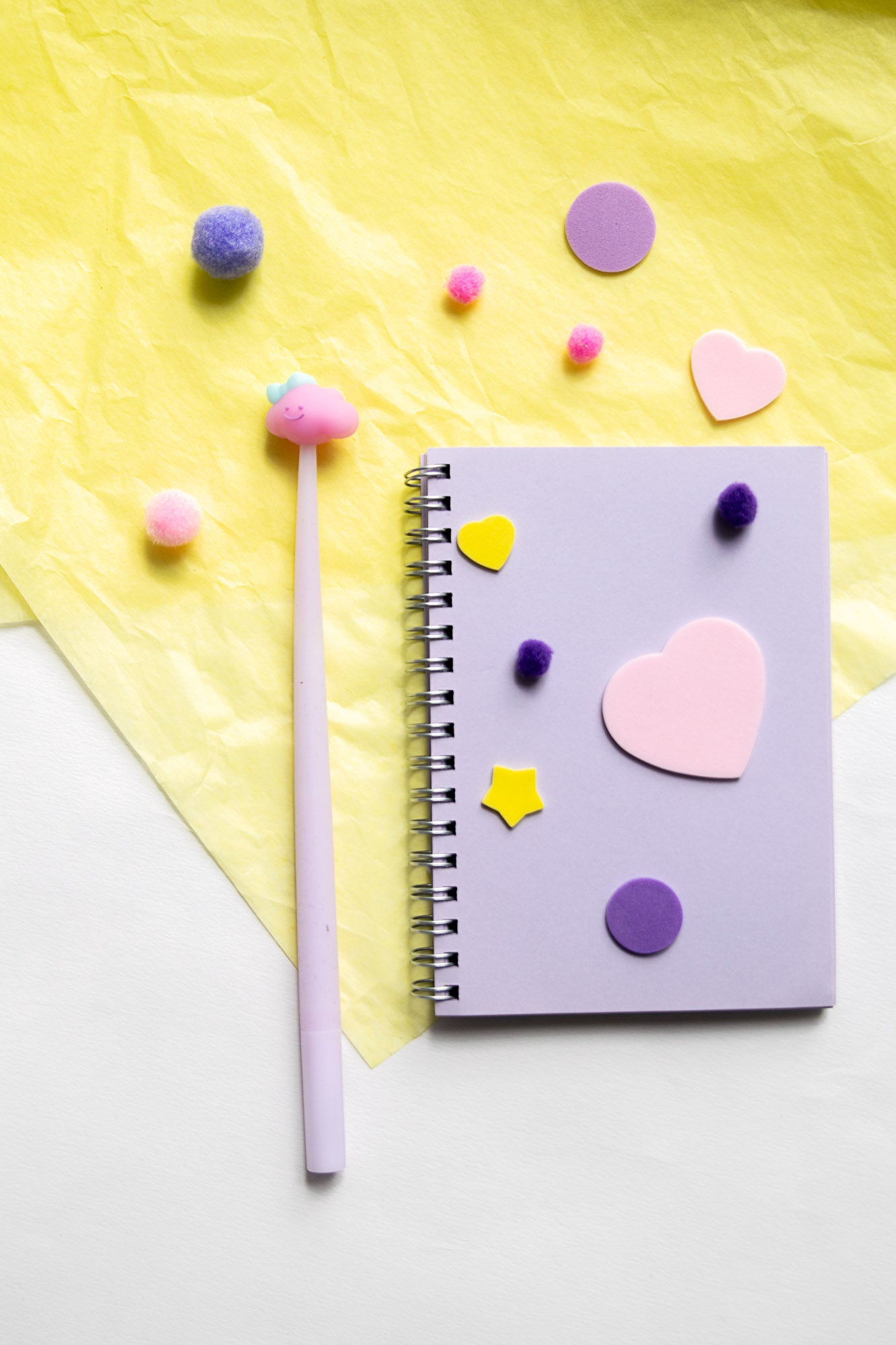 Stylo Souple à Secouer - Formes Enchantées Kawaii