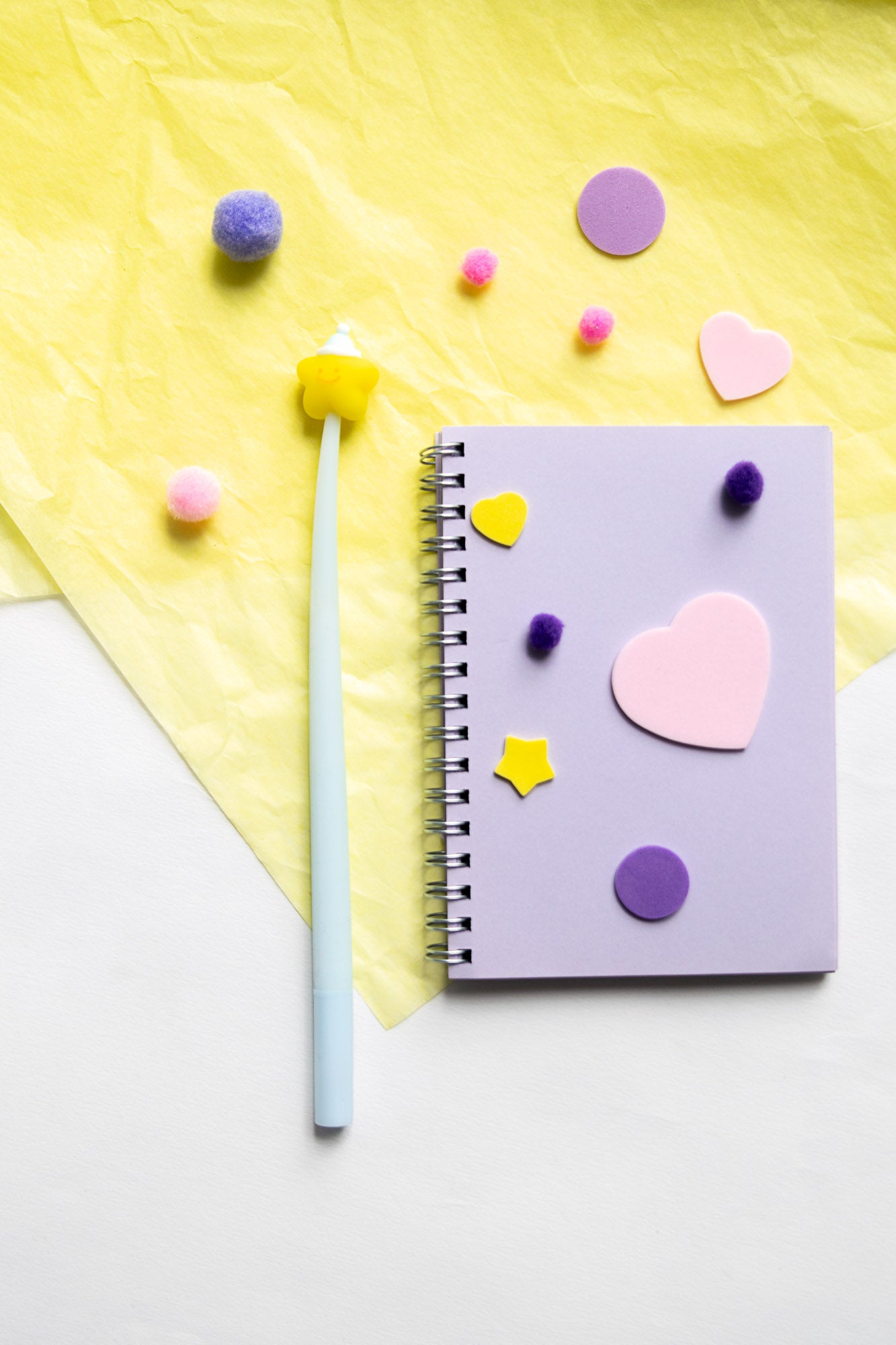 Stylo Souple à Secouer - Formes Enchantées Kawaii