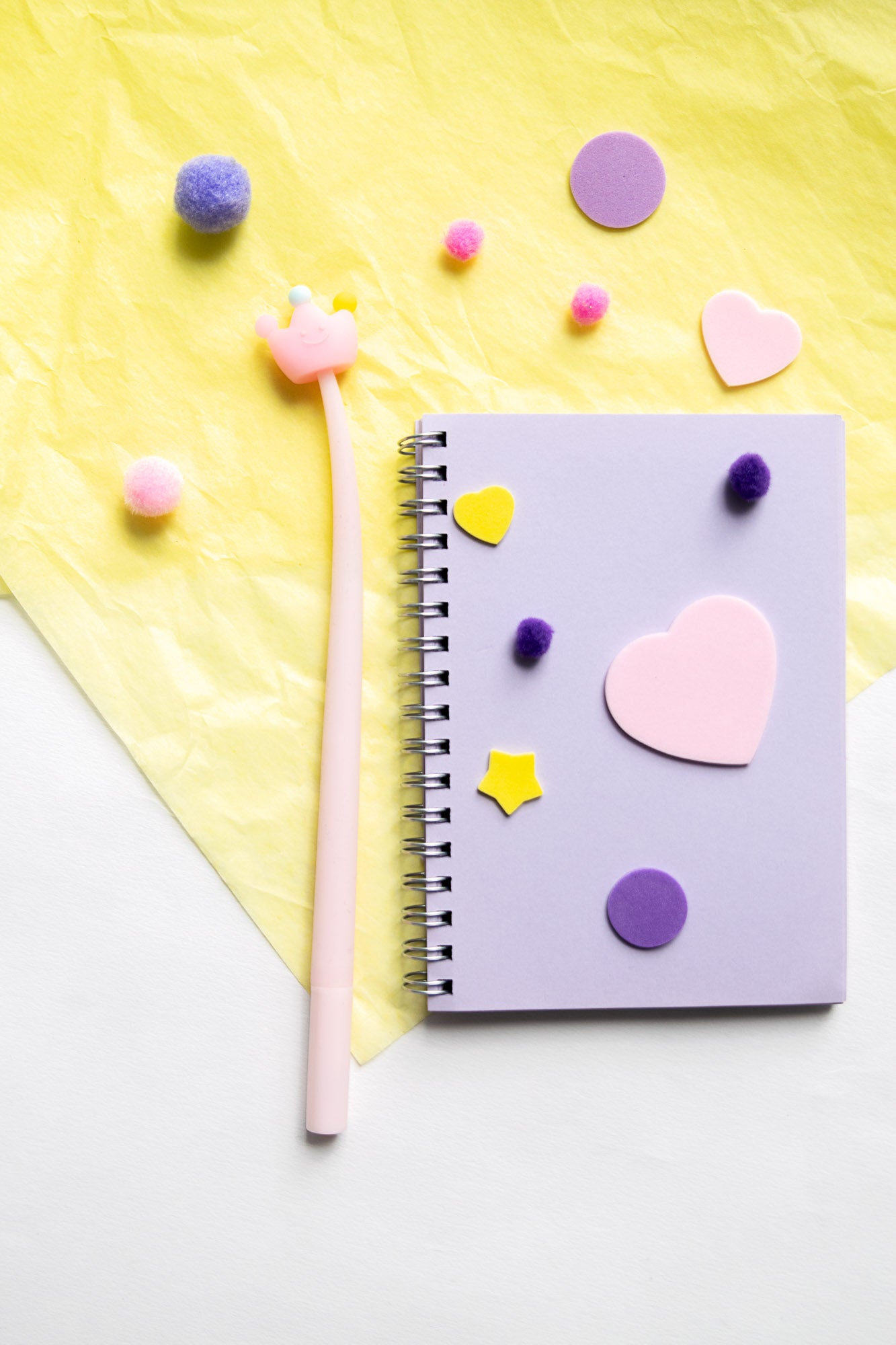 Stylo Souple à Secouer - Formes Enchantées Kawaii