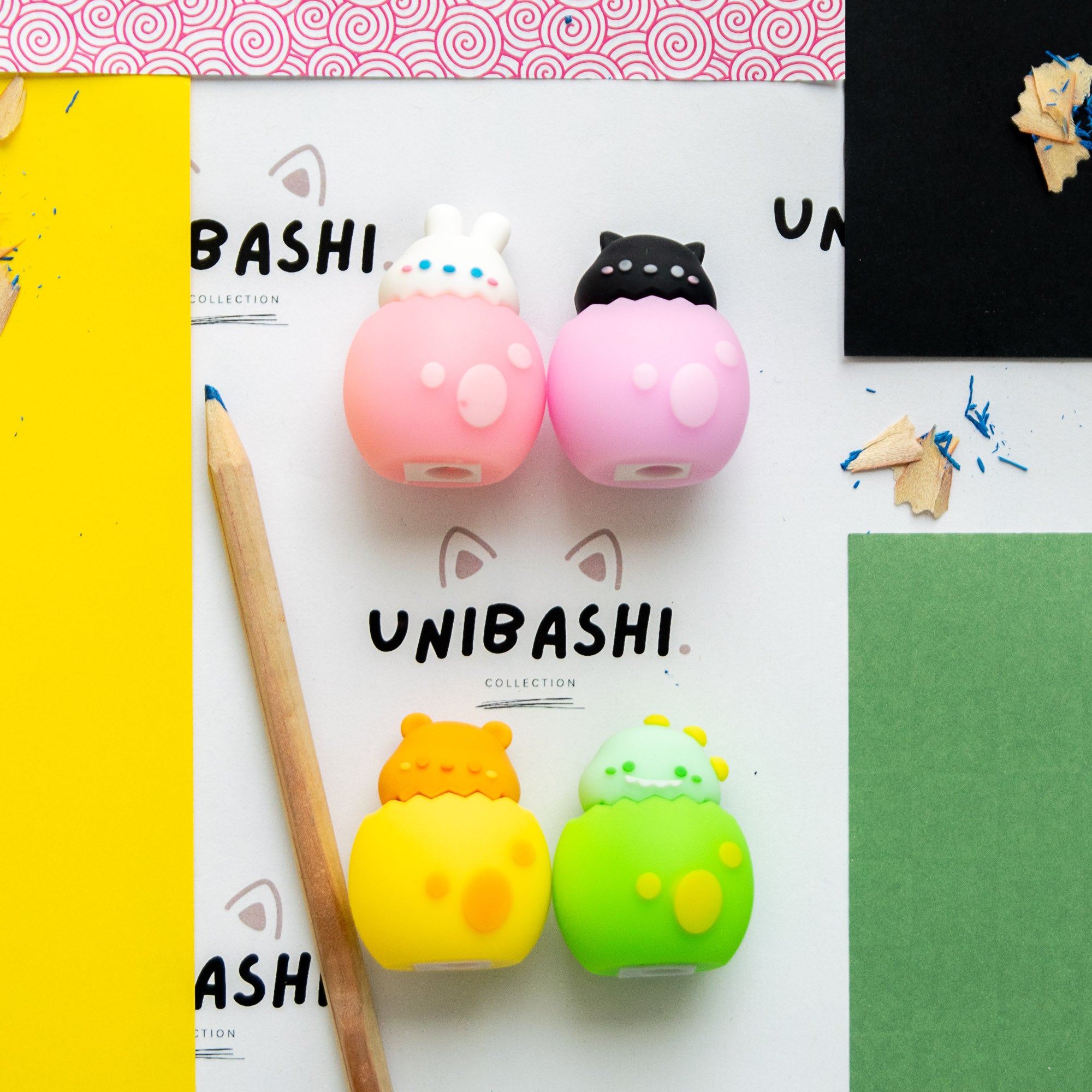 Taille-Crayon Bébé Ourson Kawaii