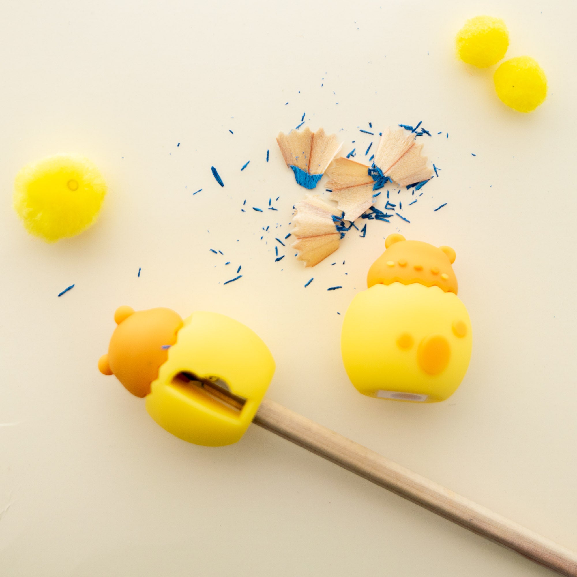 Taille-Crayon Bébé Ourson Kawaii