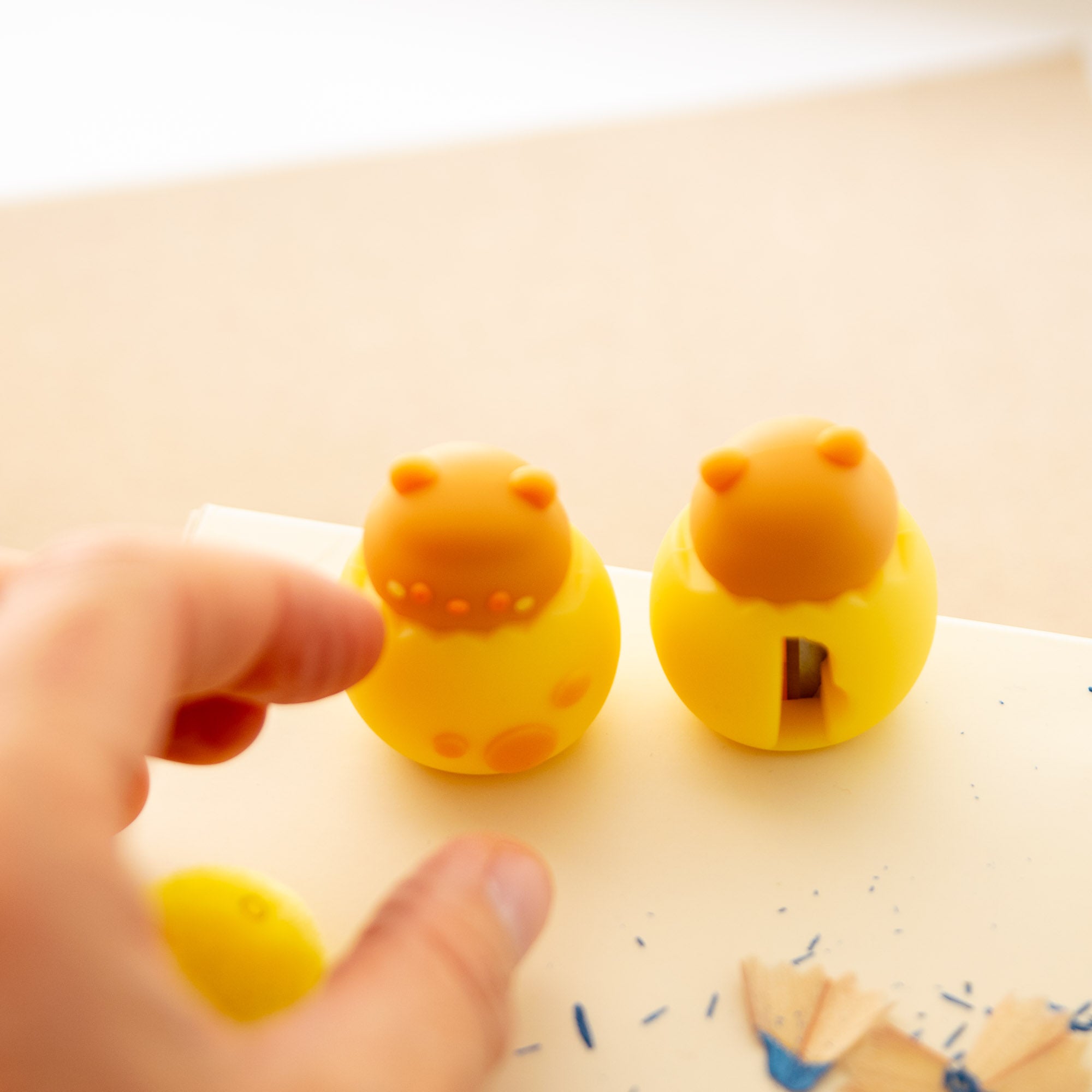 Taille-Crayon Bébé Ourson Kawaii