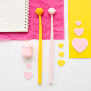 Stylo Souple à Secouer - Patte de Chat Kawaii