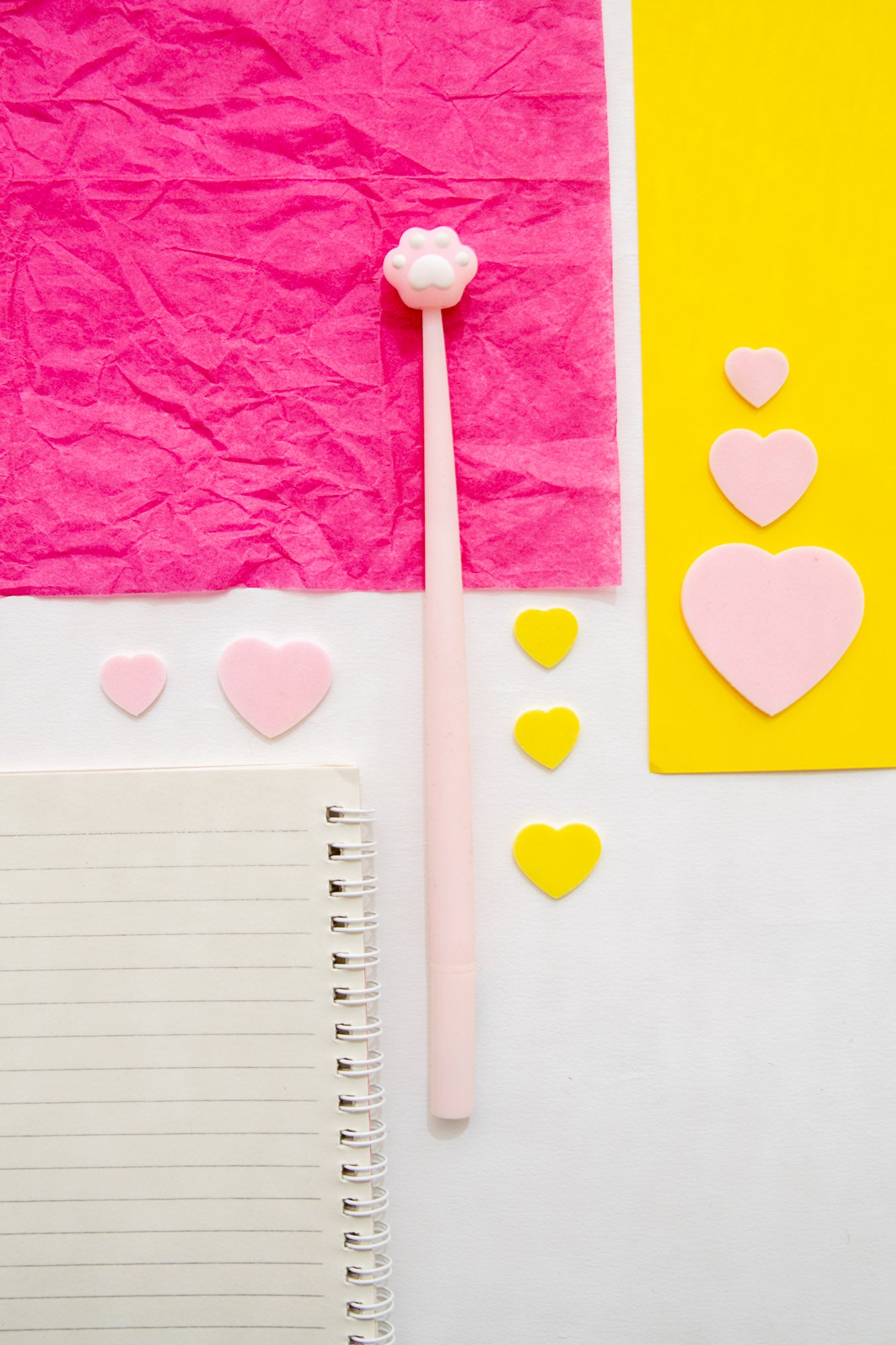 Stylo Souple à Secouer - Patte de Chat Kawaii