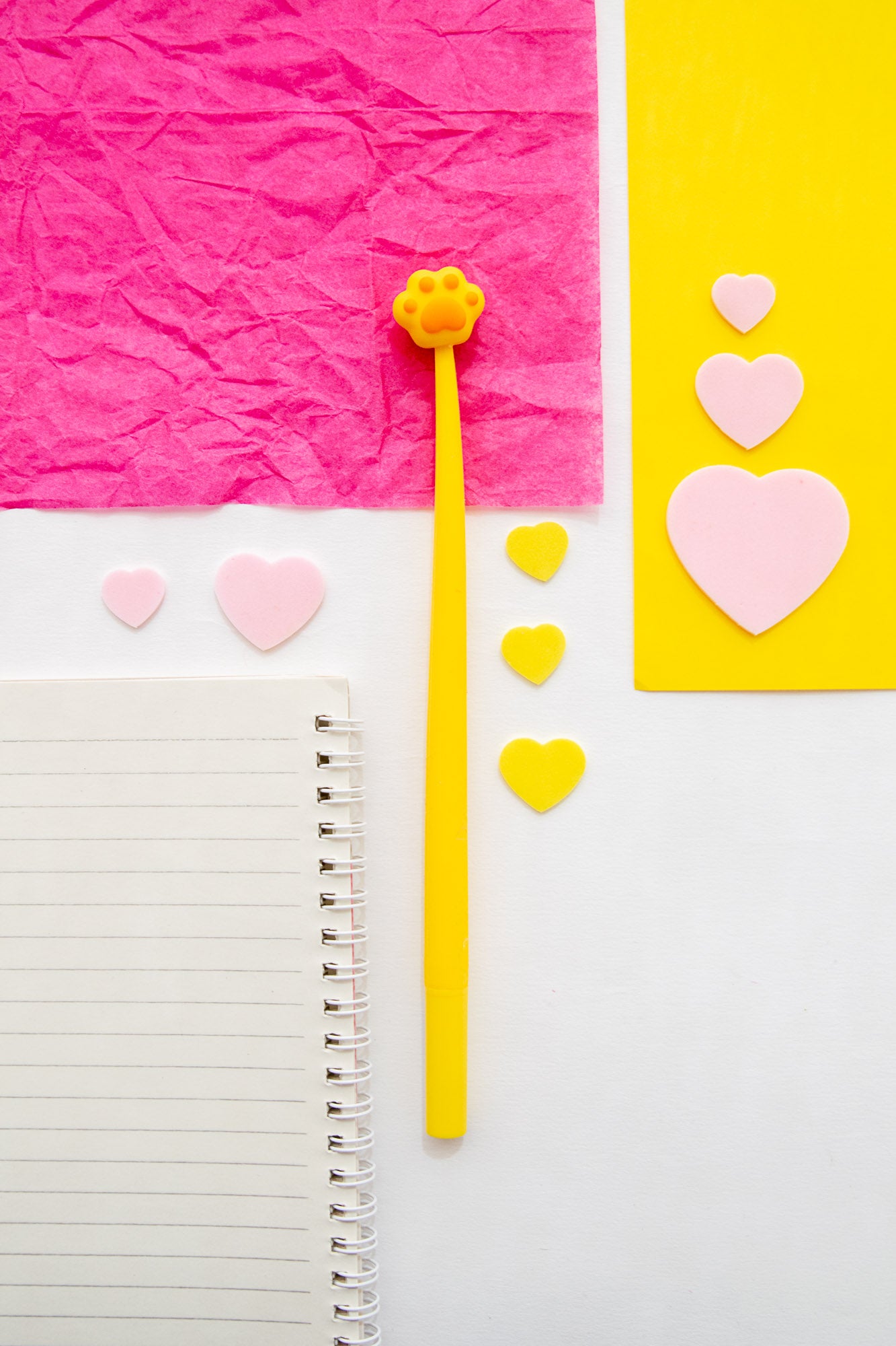 Stylo Souple à Secouer - Patte de Chat Kawaii