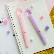 Stylo Gel Cristal Kawaii - Patte de Chat