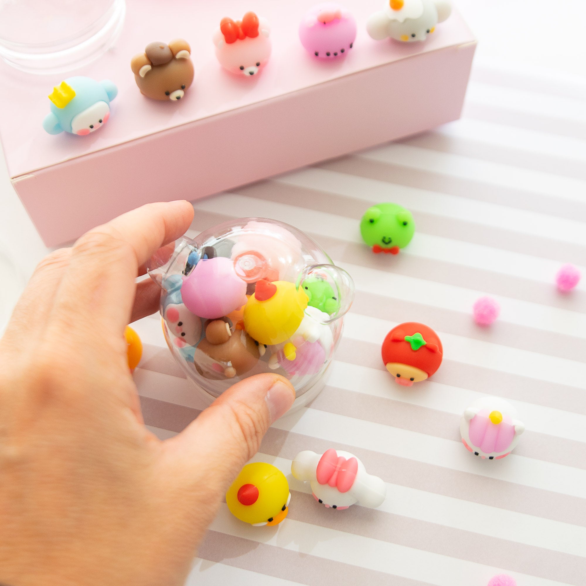 Mini Gomme Kawaii Animaux (x12)