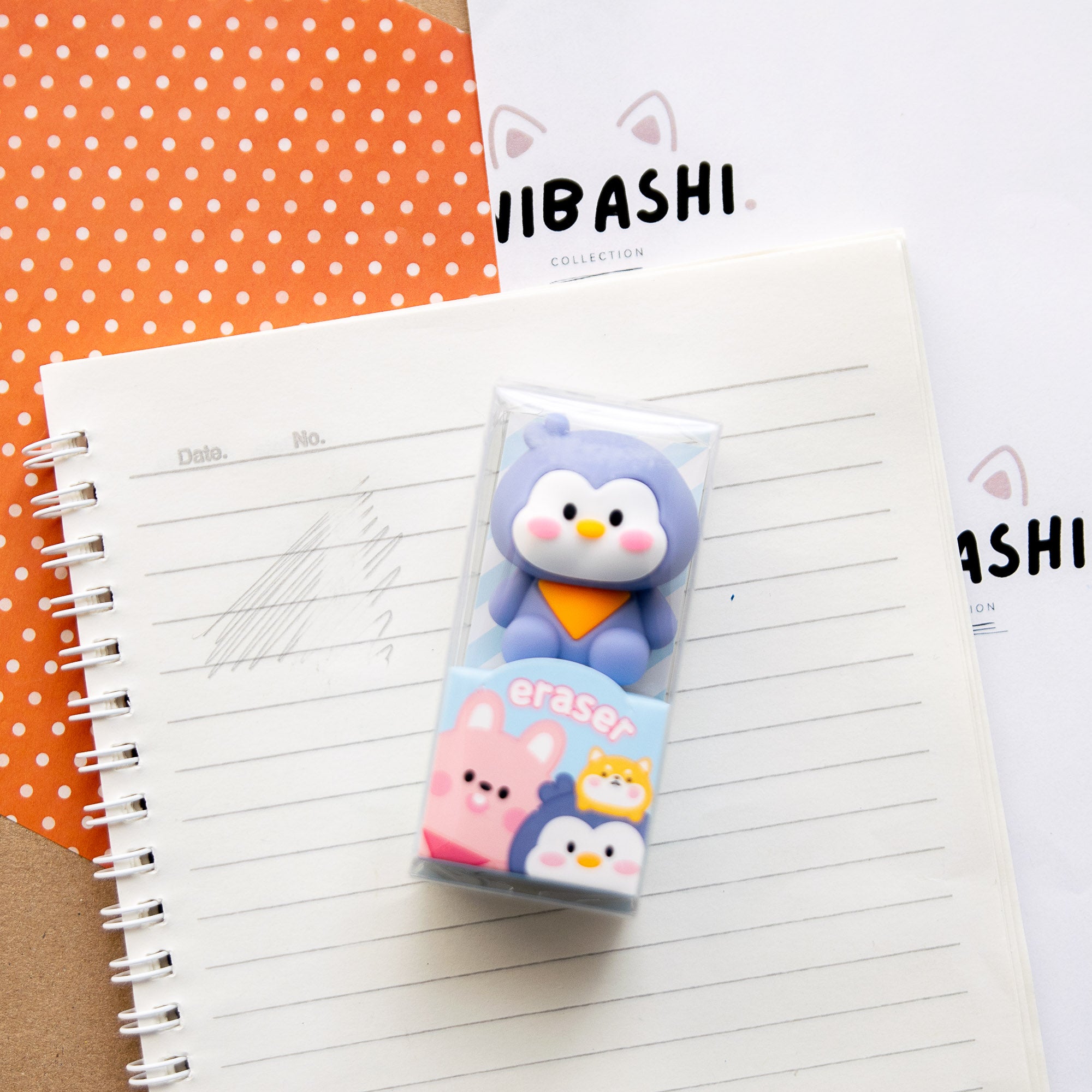 Gomme Kawaii Pingouin