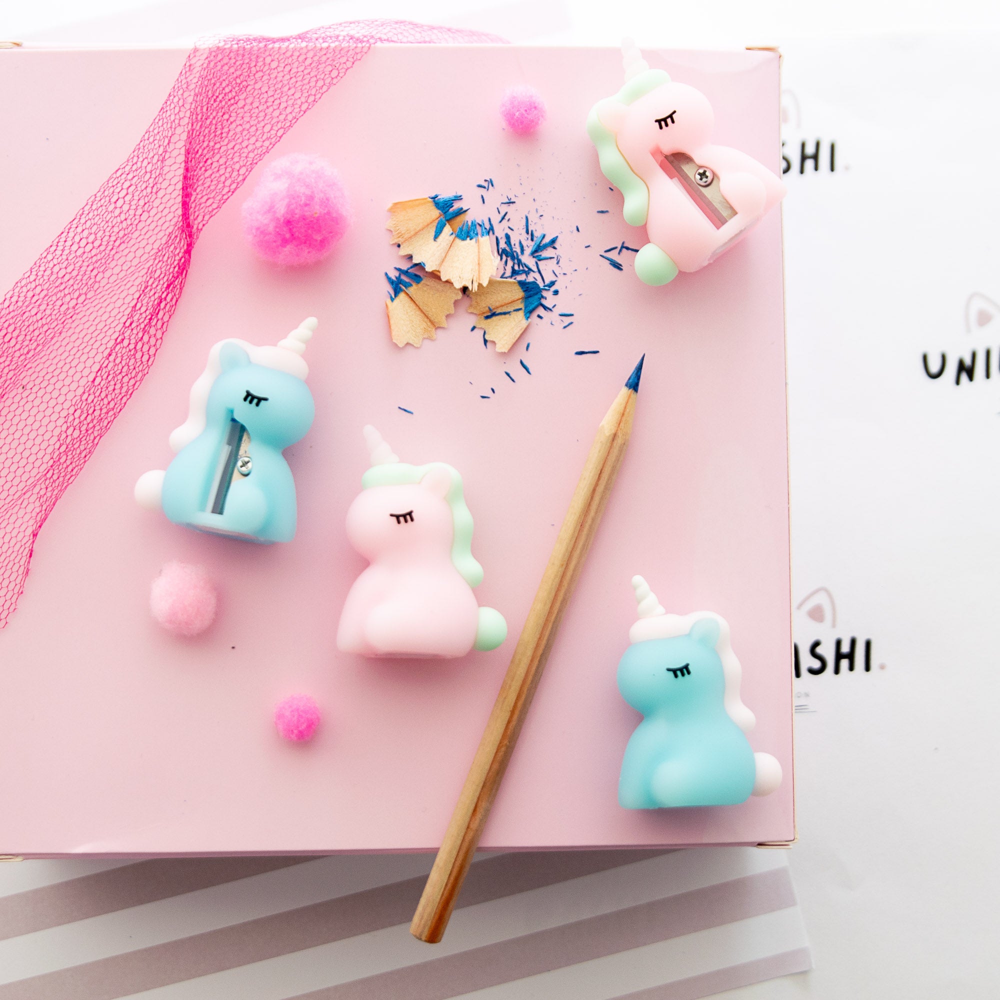 Taille-Crayon Kawaii Licorne