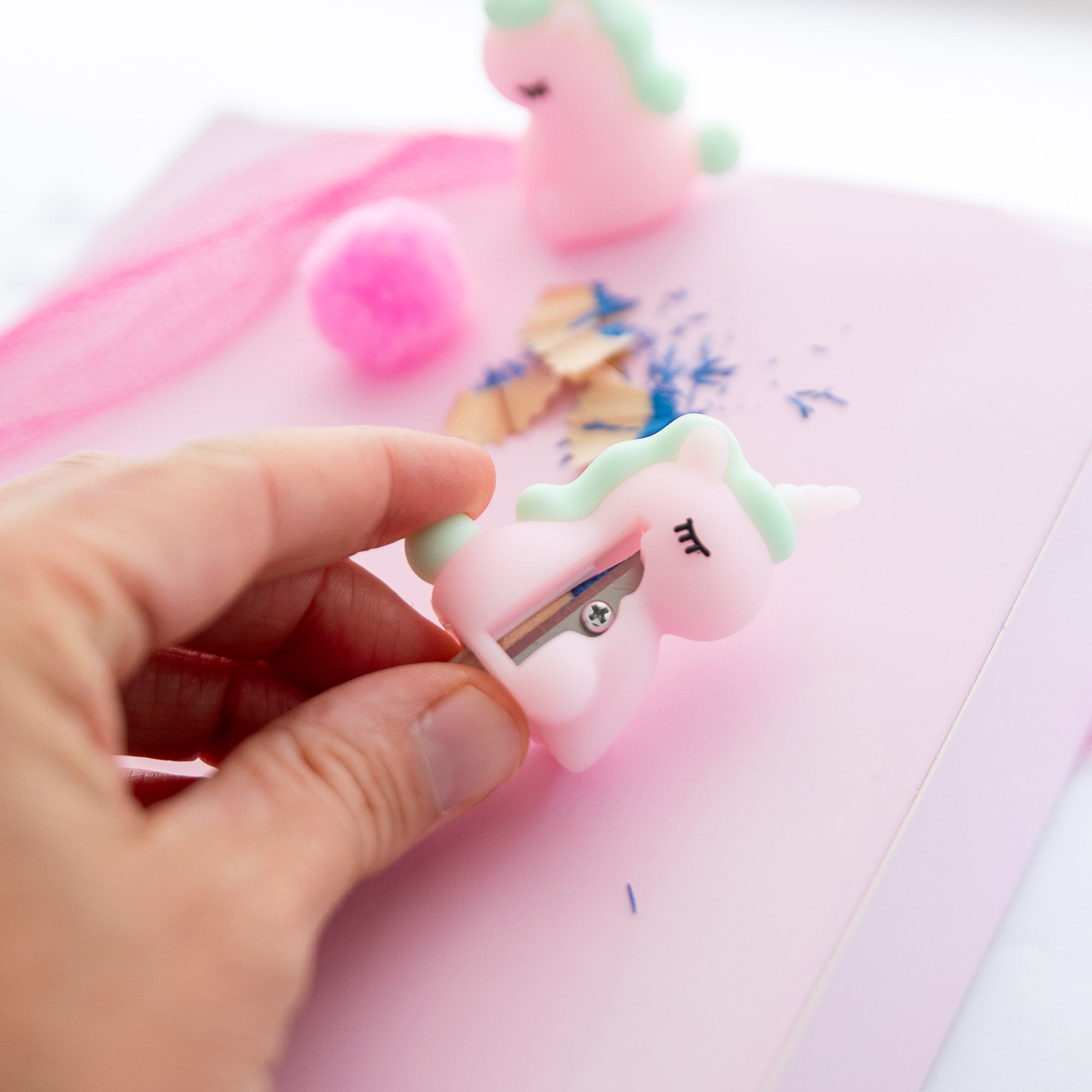 Taille-Crayon Kawaii Licorne