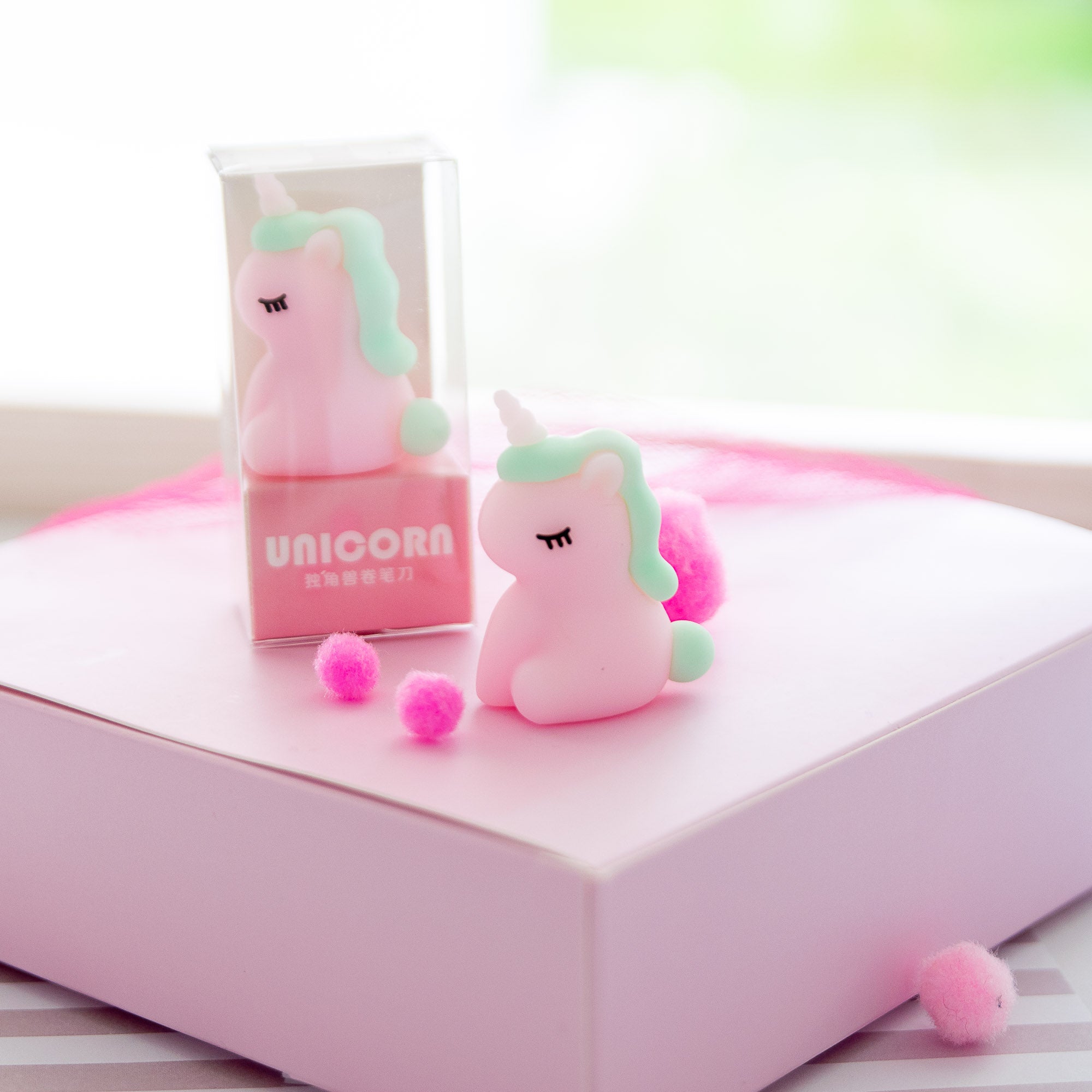 Taille-Crayon Kawaii Licorne