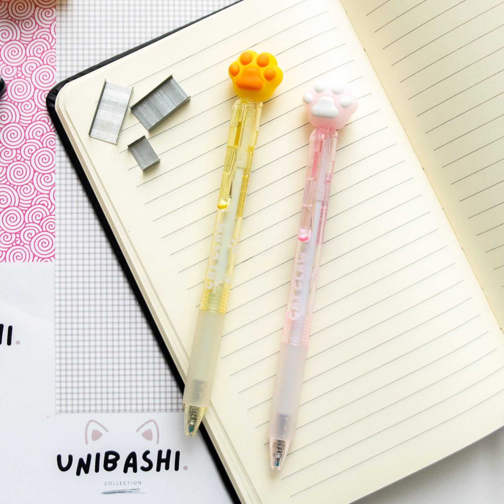 Stylo Gel Effaçable Kawaii - Patte de Chat