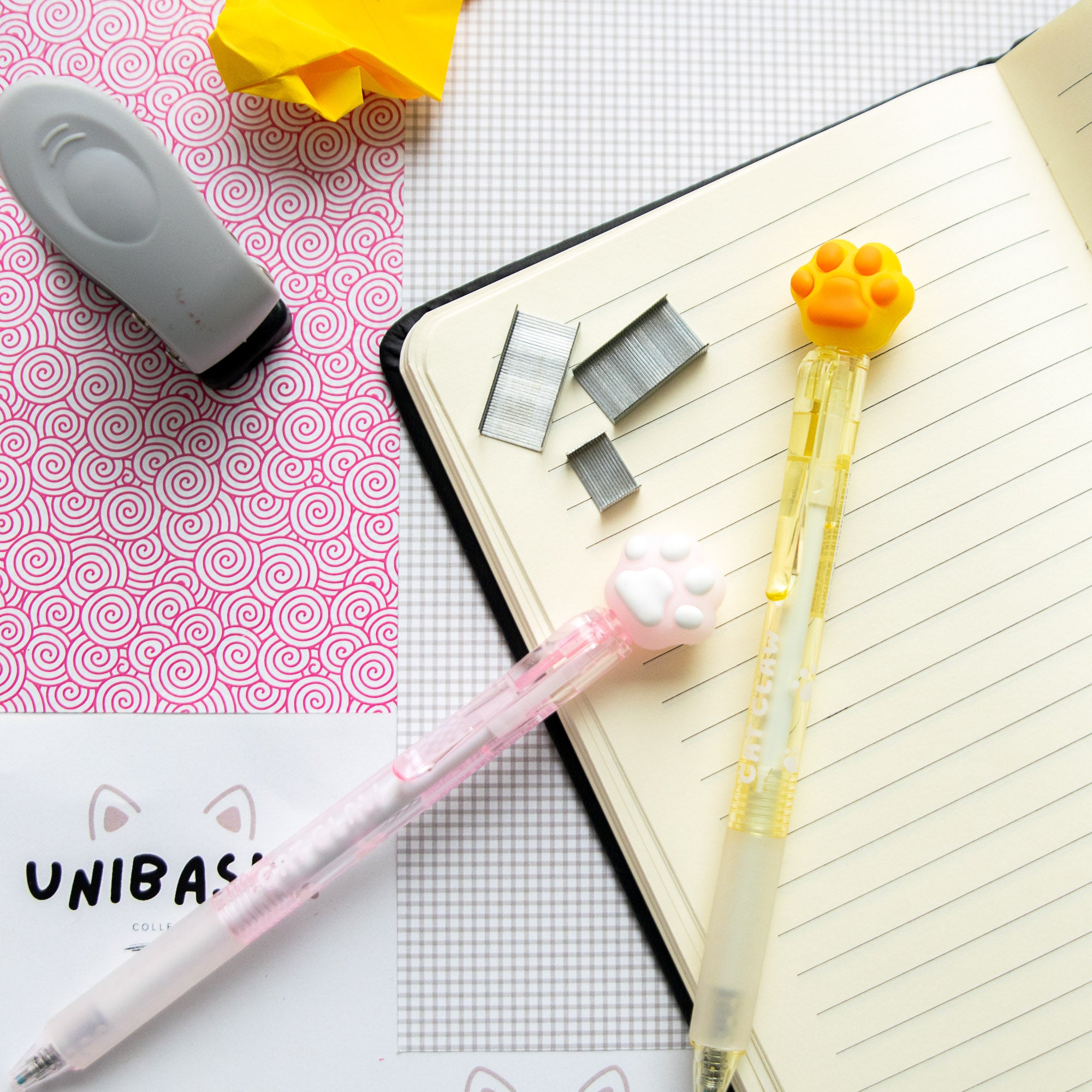 Stylo Gel Effaçable Kawaii - Patte de Chat