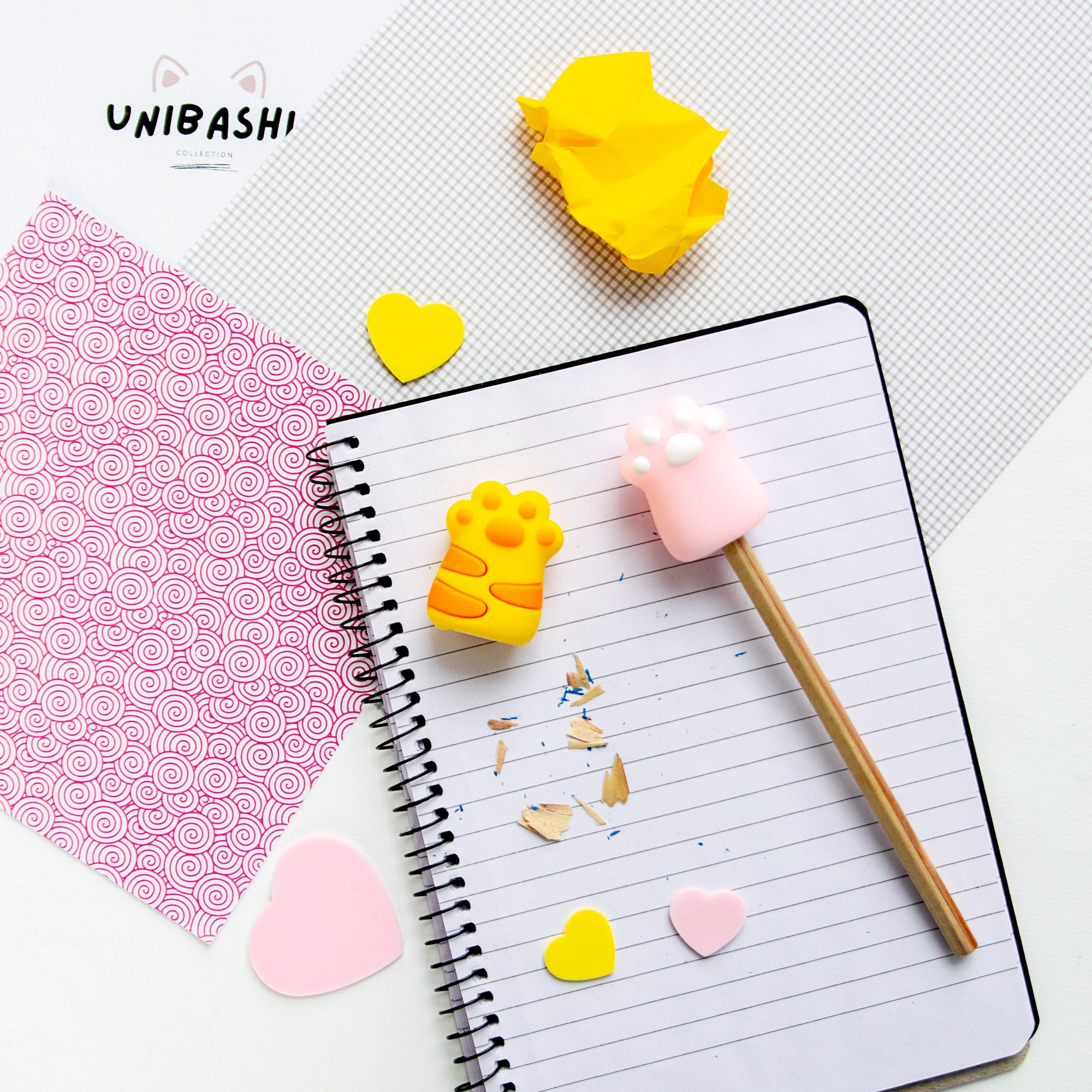 Taille-Crayon Kawaii Patte de Chat