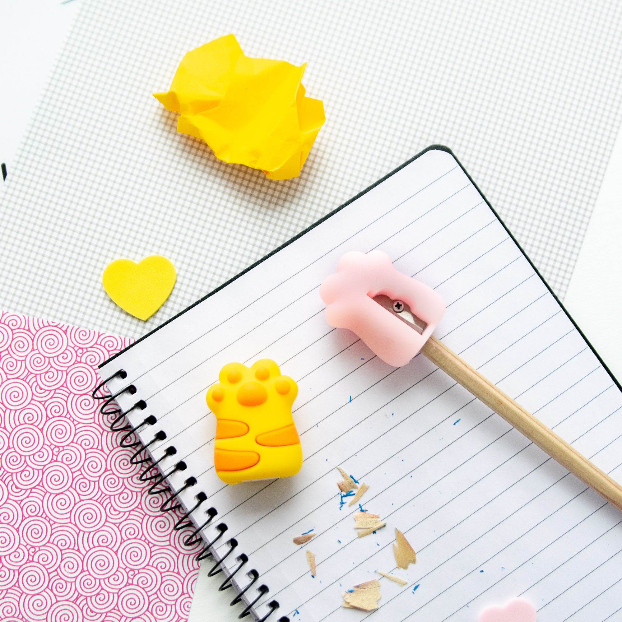 Taille-Crayon Kawaii Patte de Chat