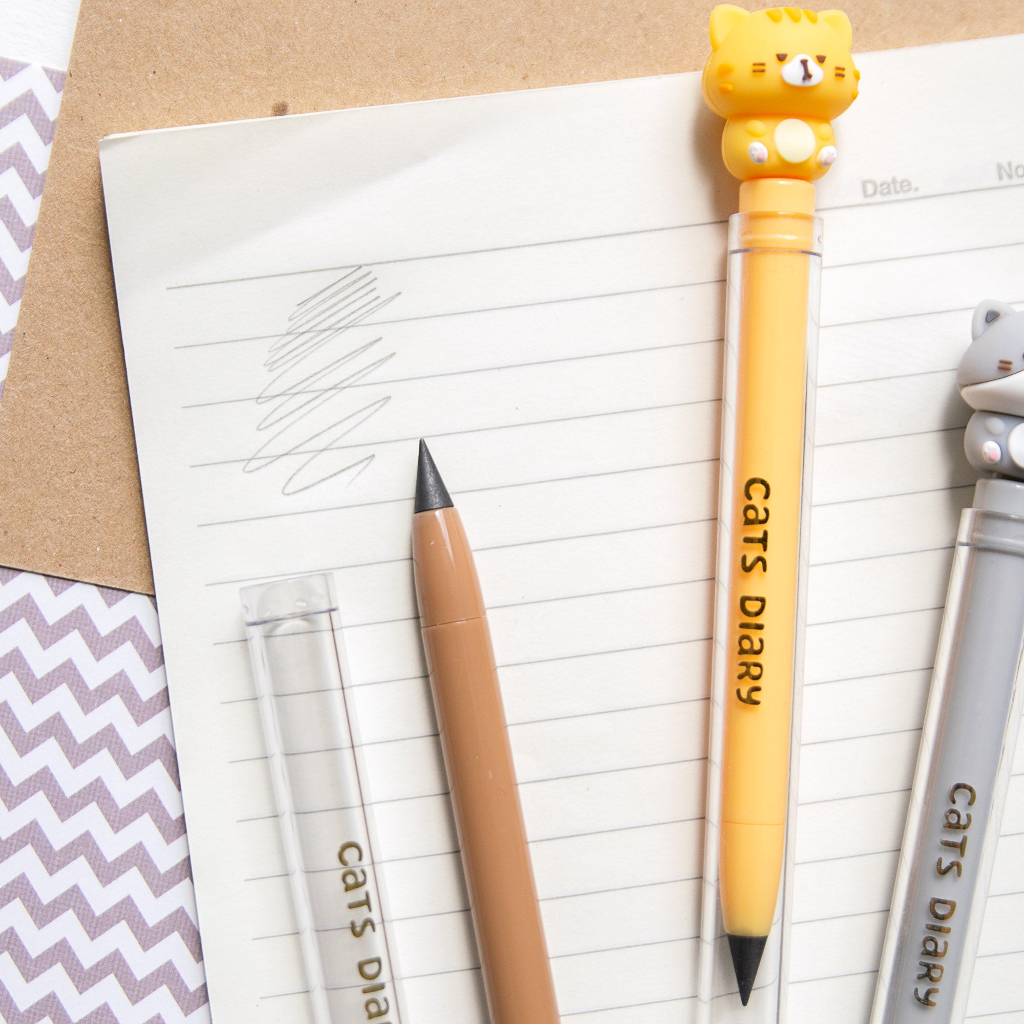 Crayon Chat Kawaii - Mine Eternelle