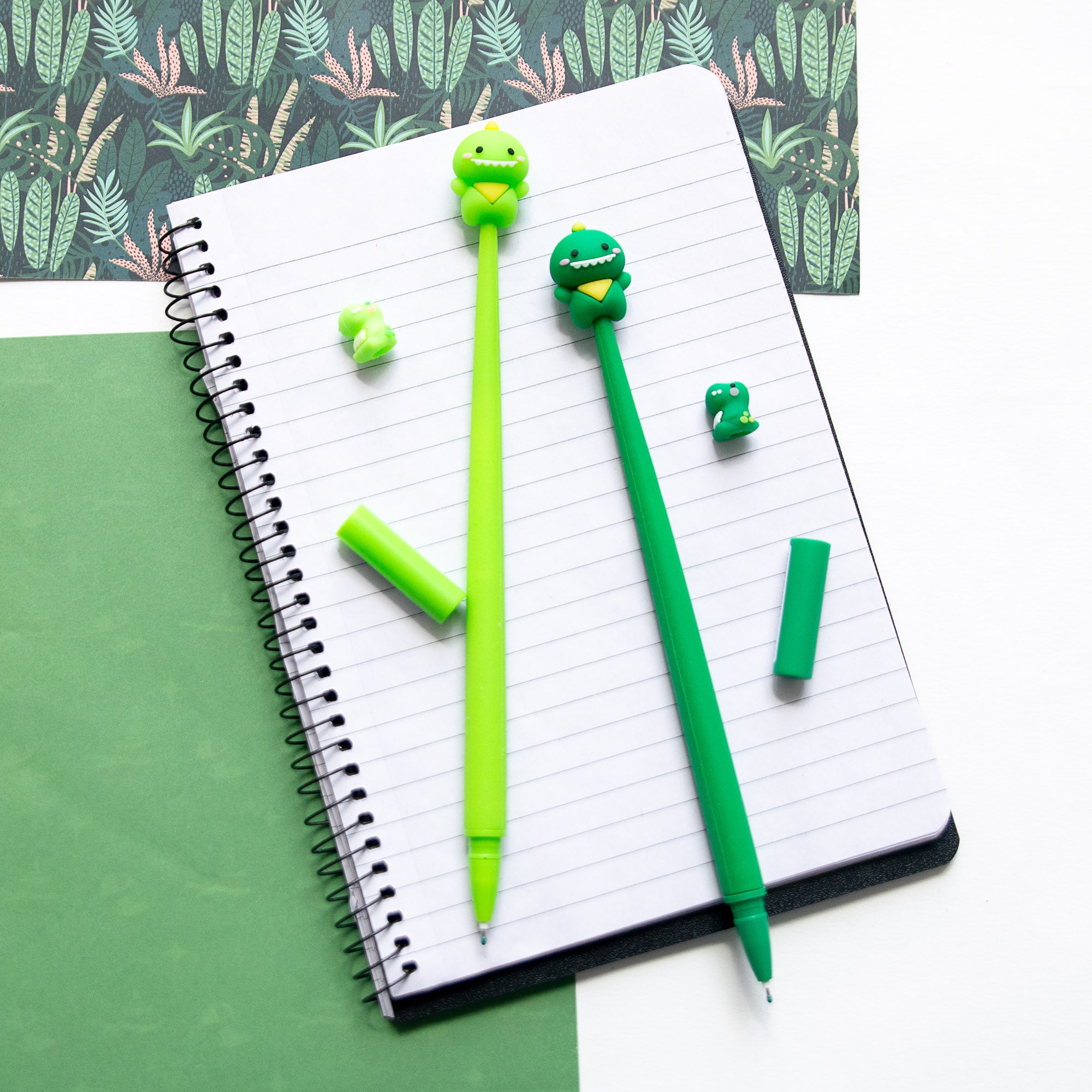 Stylo Souple à Secouer - Bébé Dinosaure Kawaii