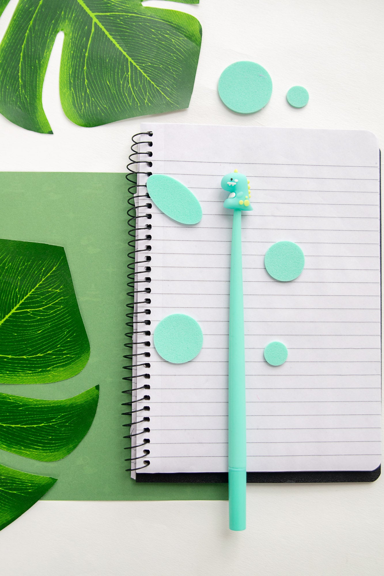 Stylo Souple à Secouer - Dinosaure Kawaii