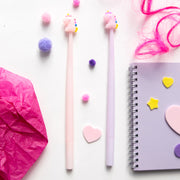 Stylo Souple à Secouer - Licorne Kawaii